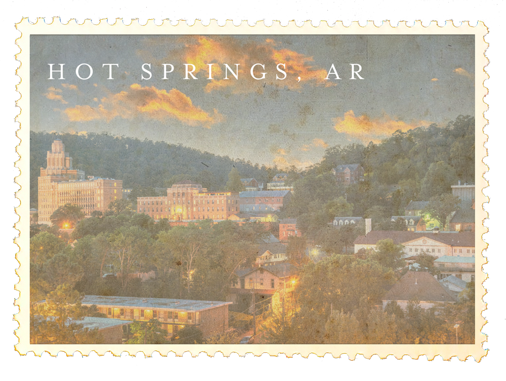Hot Springs Postcard