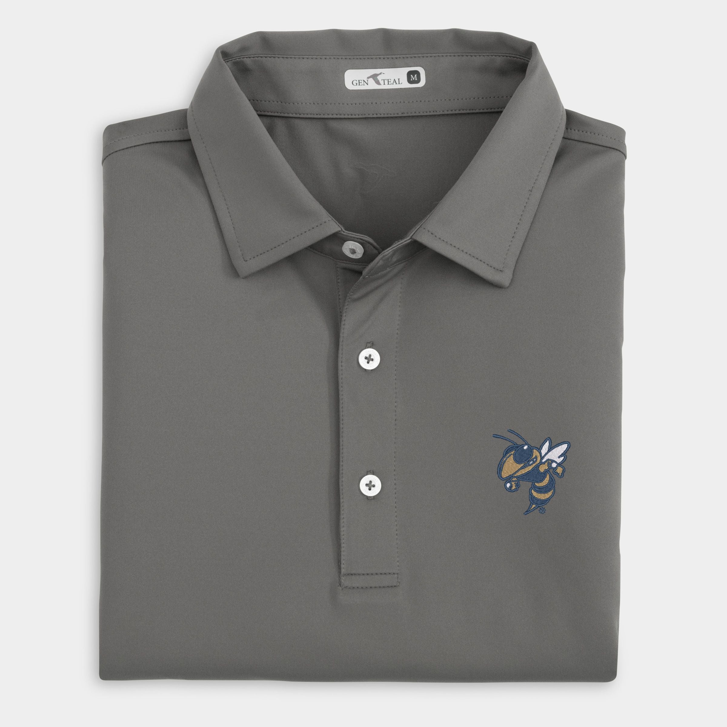 Georgia Tech Yellowjackets Solid Performance Polo