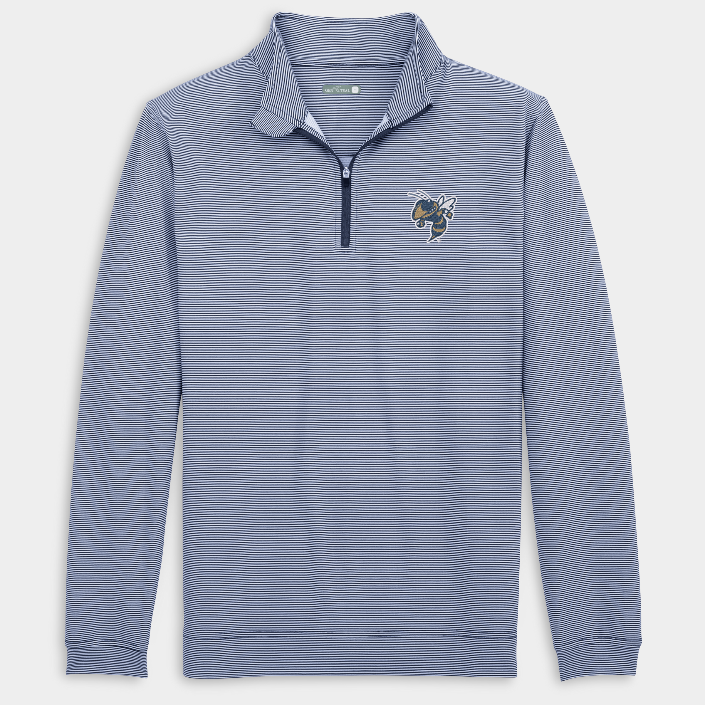 Georgia Tech Yellowjackets Pinstripe Venture Performance Quarter-Zip