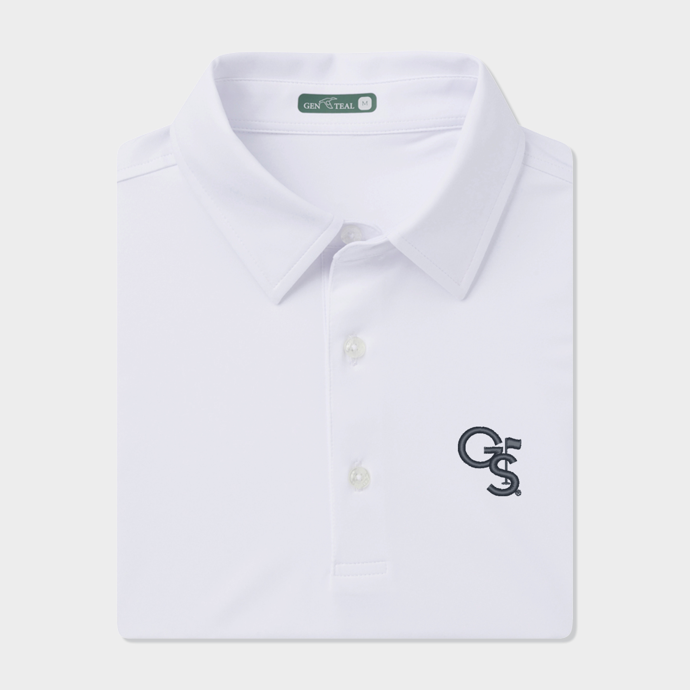 Georgia Southern Flag Solid Performance Polo