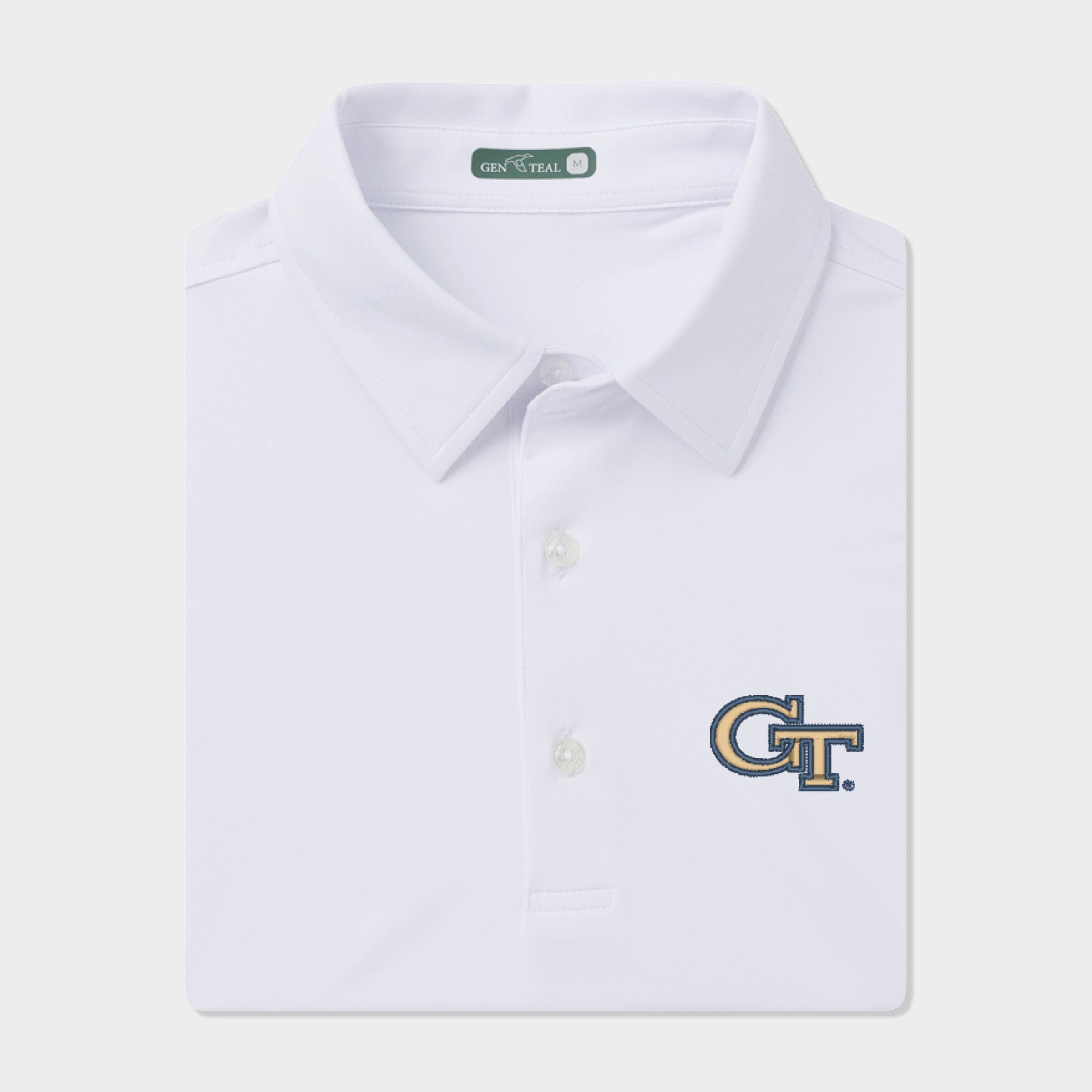 Georgia Tech Solid Performance Polo
