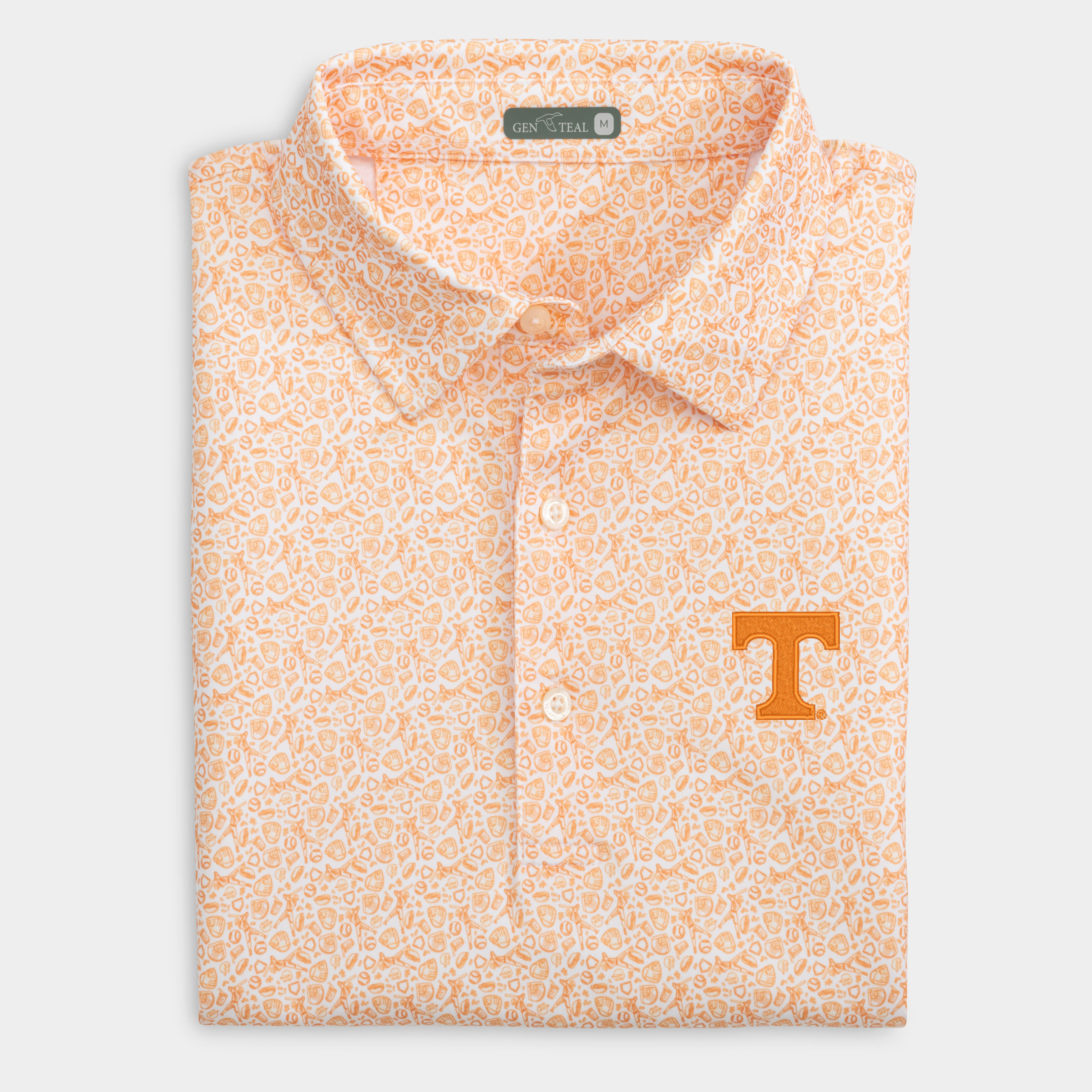Tennessee Fastball Printed Performance Polo