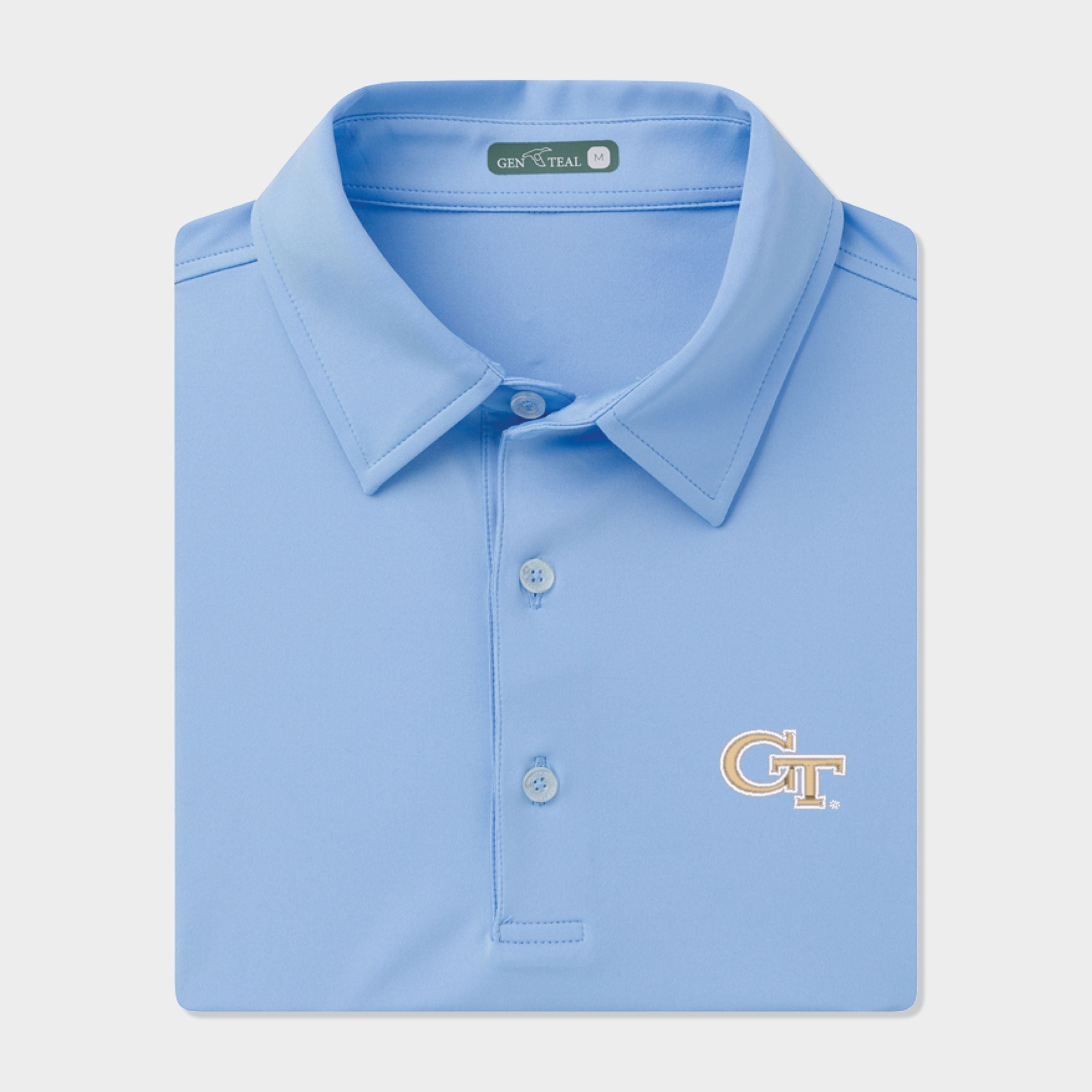 Georgia Tech Solid Performance Polo