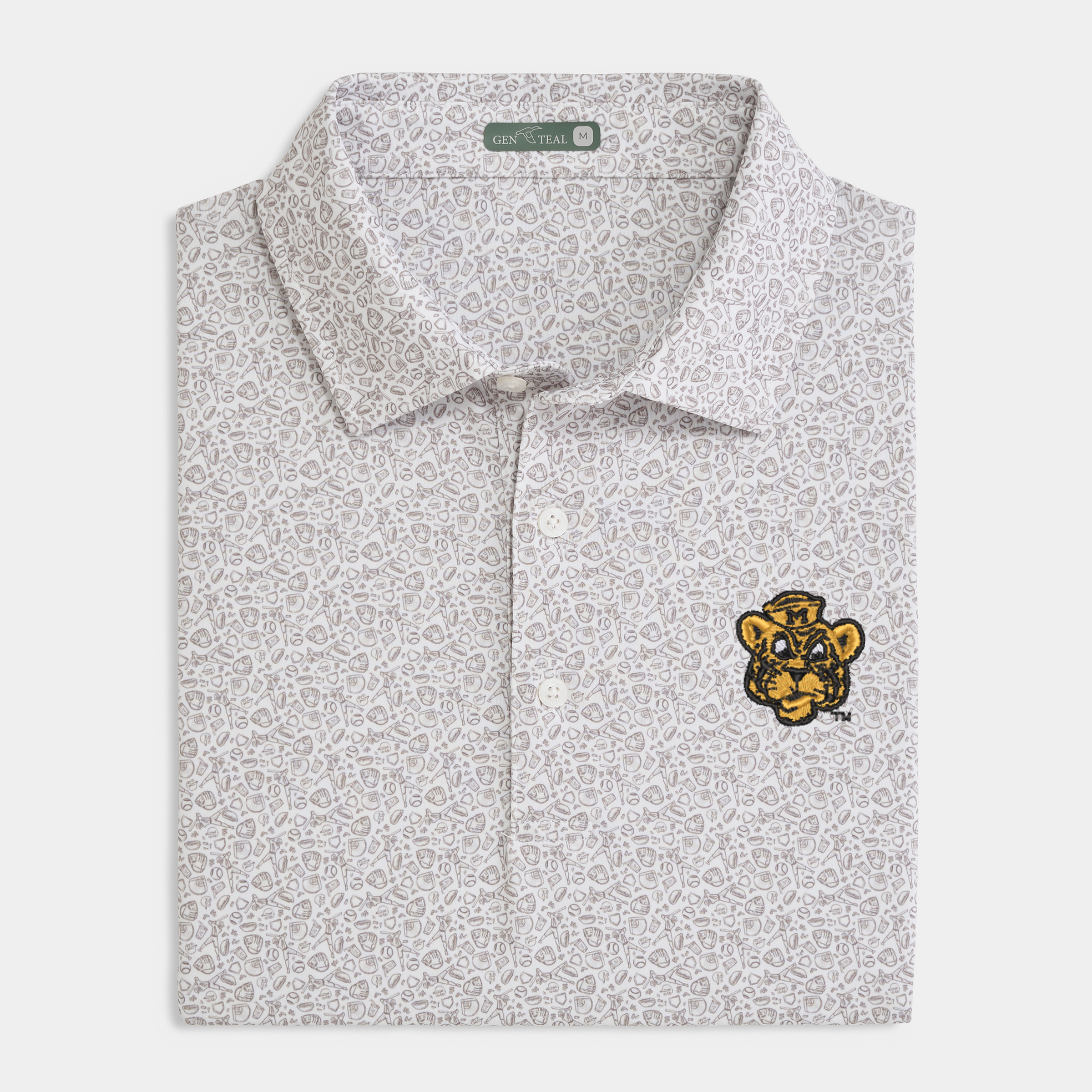 Missouri Vault Fastball Printed Performance Polo