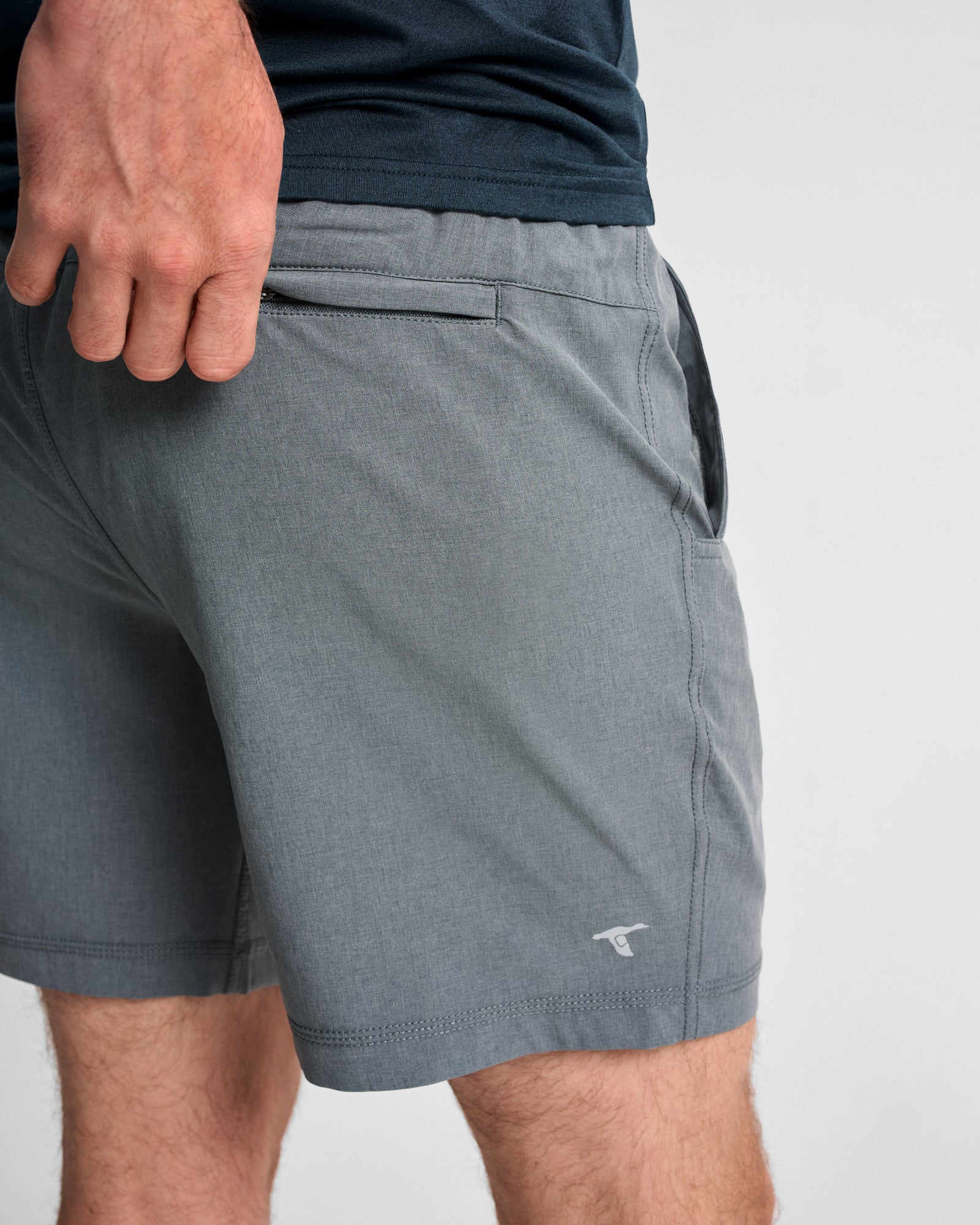 Navy Rafter Short