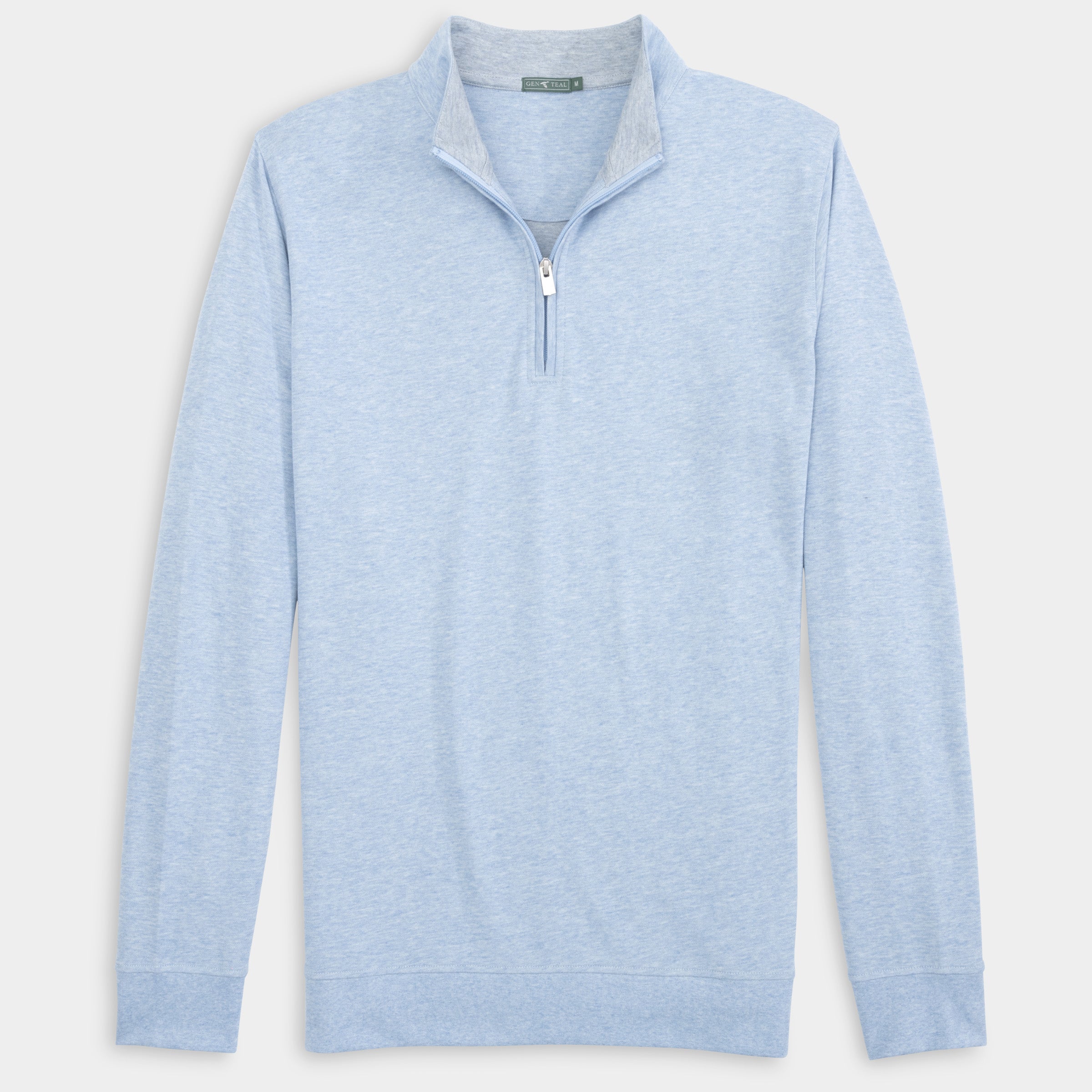 Cotton/Modal Quarter-Zip-GenTeal Apparel