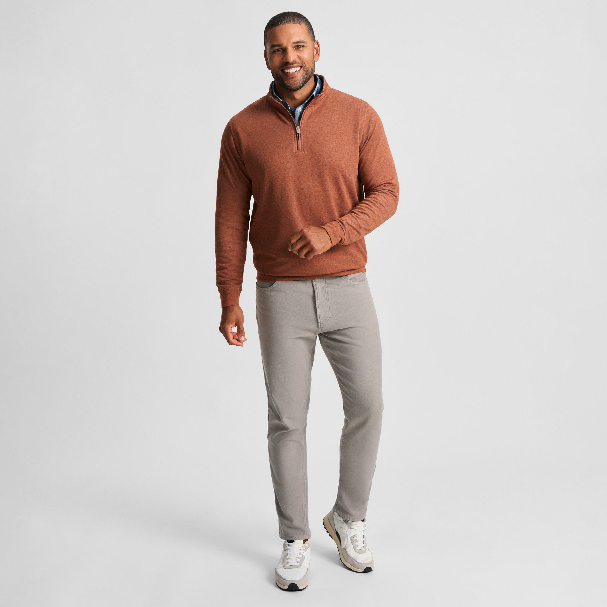 Cotton/Modal Quarter-Zip