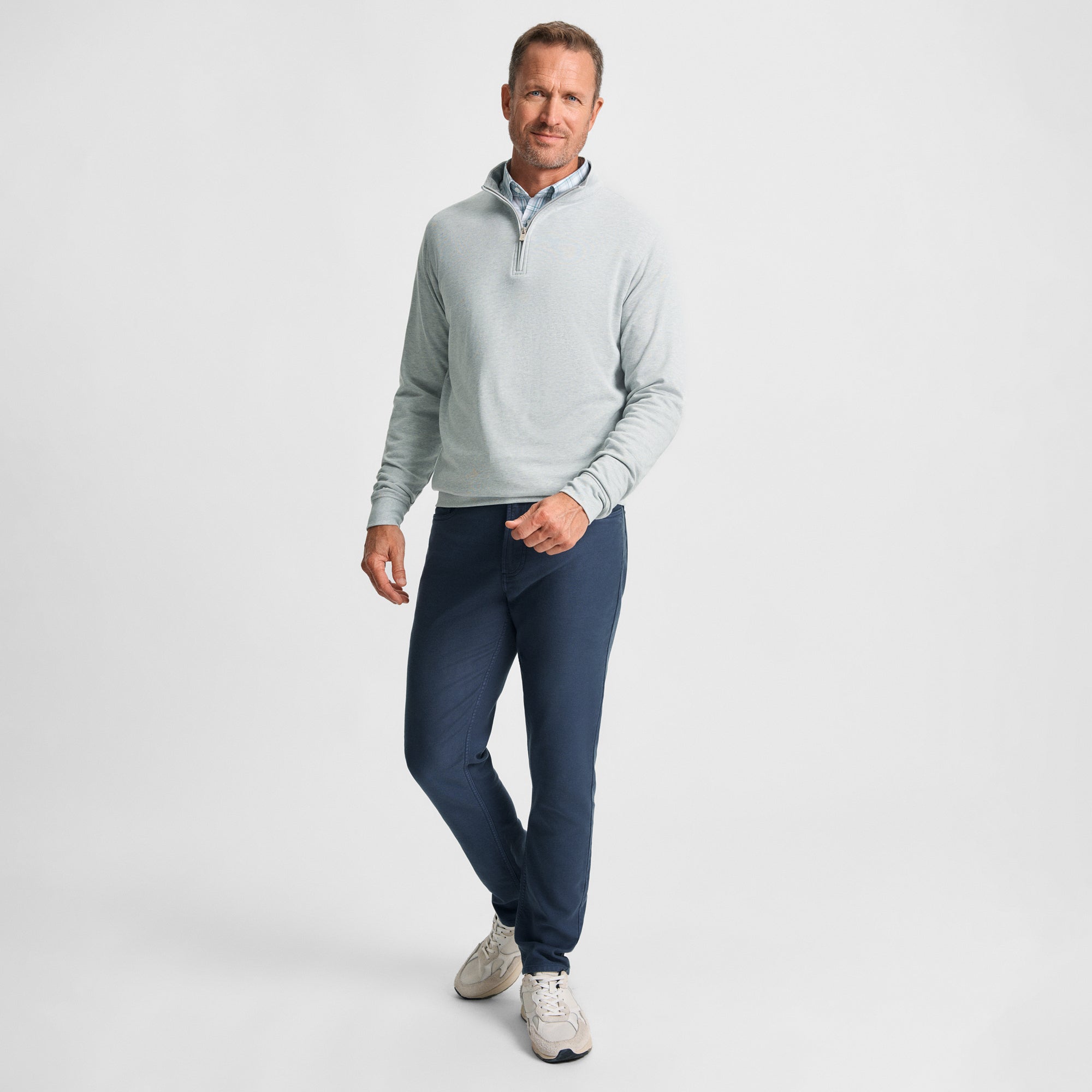 Cotton/Modal Quarter-Zip