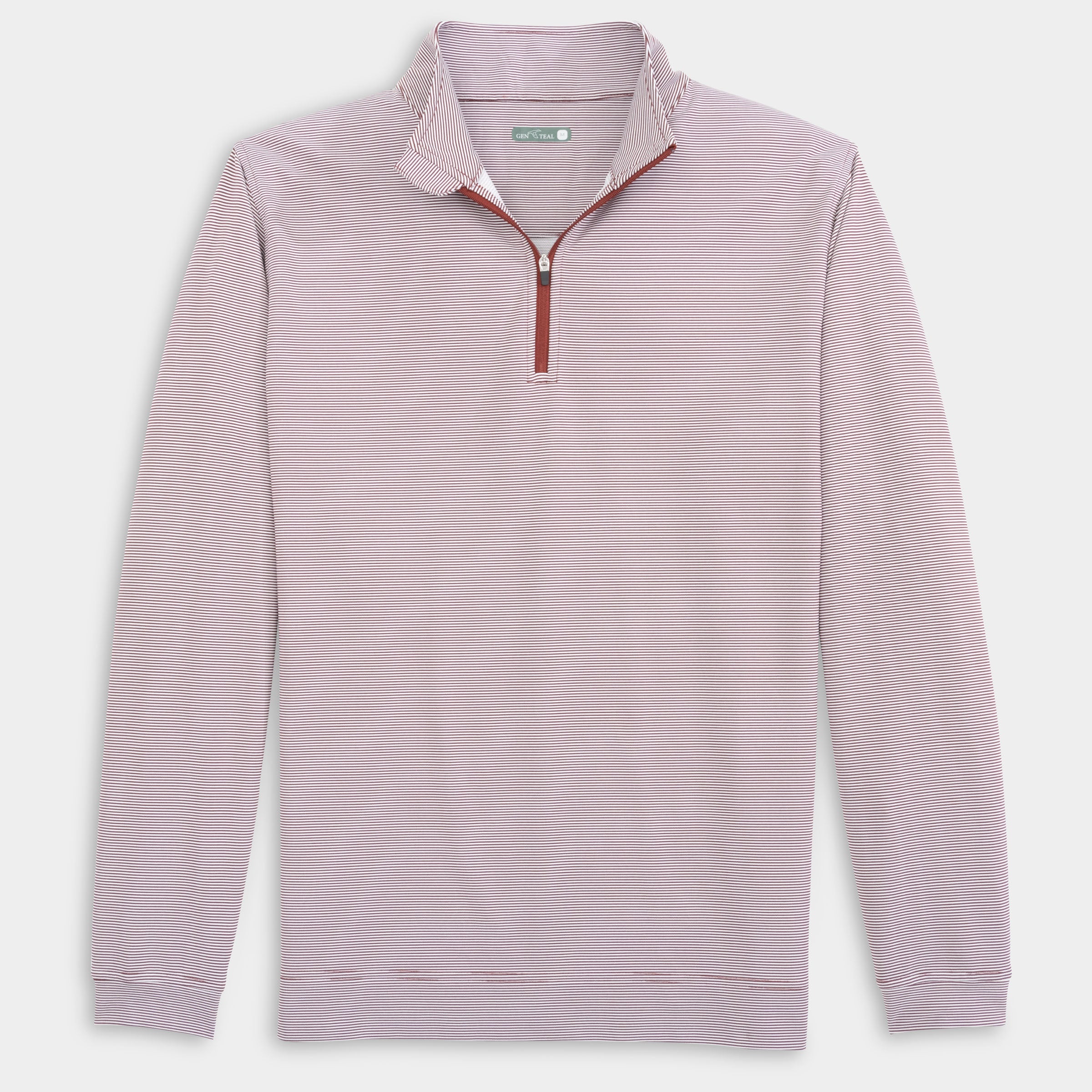 Texas A&M Pinstripe Venture Performance Quarter-Zip-GenTeal Apparel