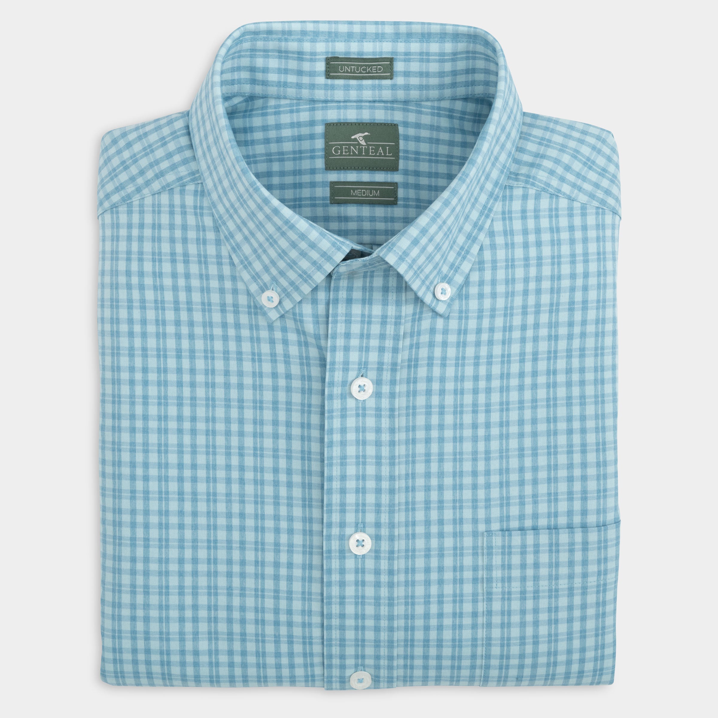 Casper Untucked Performance Sport Shirt-GenTeal Apparel