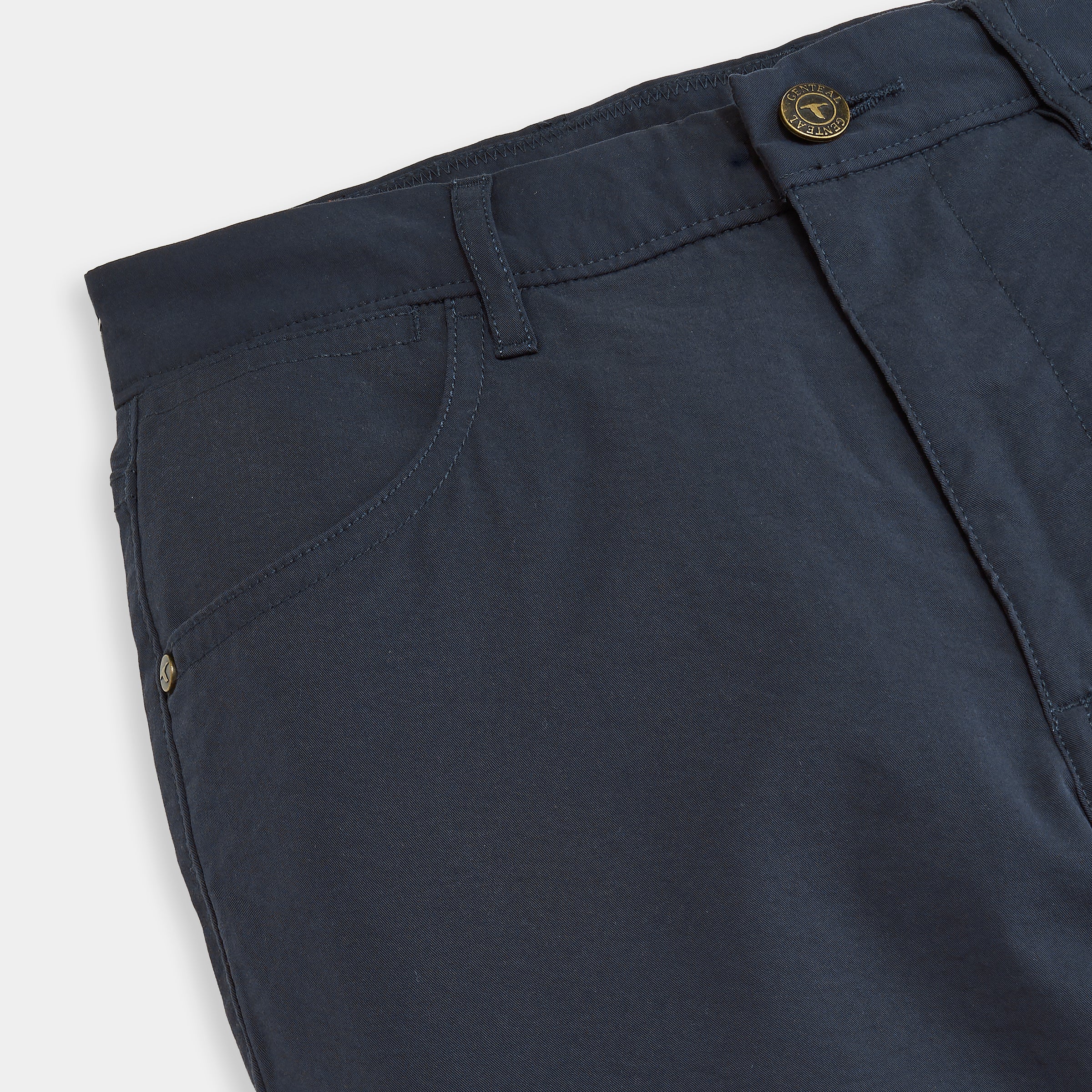 Youth Navy Britton Five-Pocket Pant