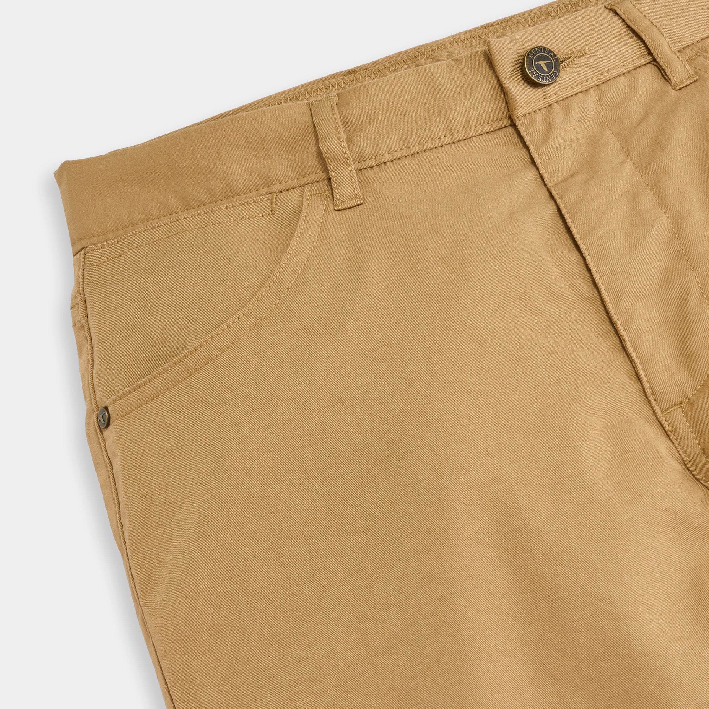 Youth British Khaki Britton Five-Pocket Pant