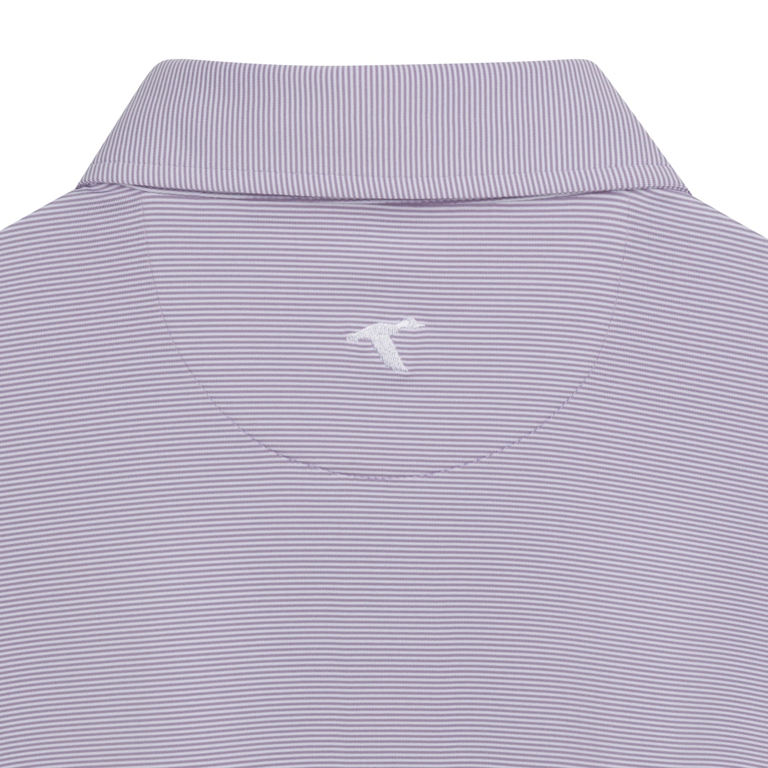 LSU Pinstripe Performance Polo-GenTeal Apparel