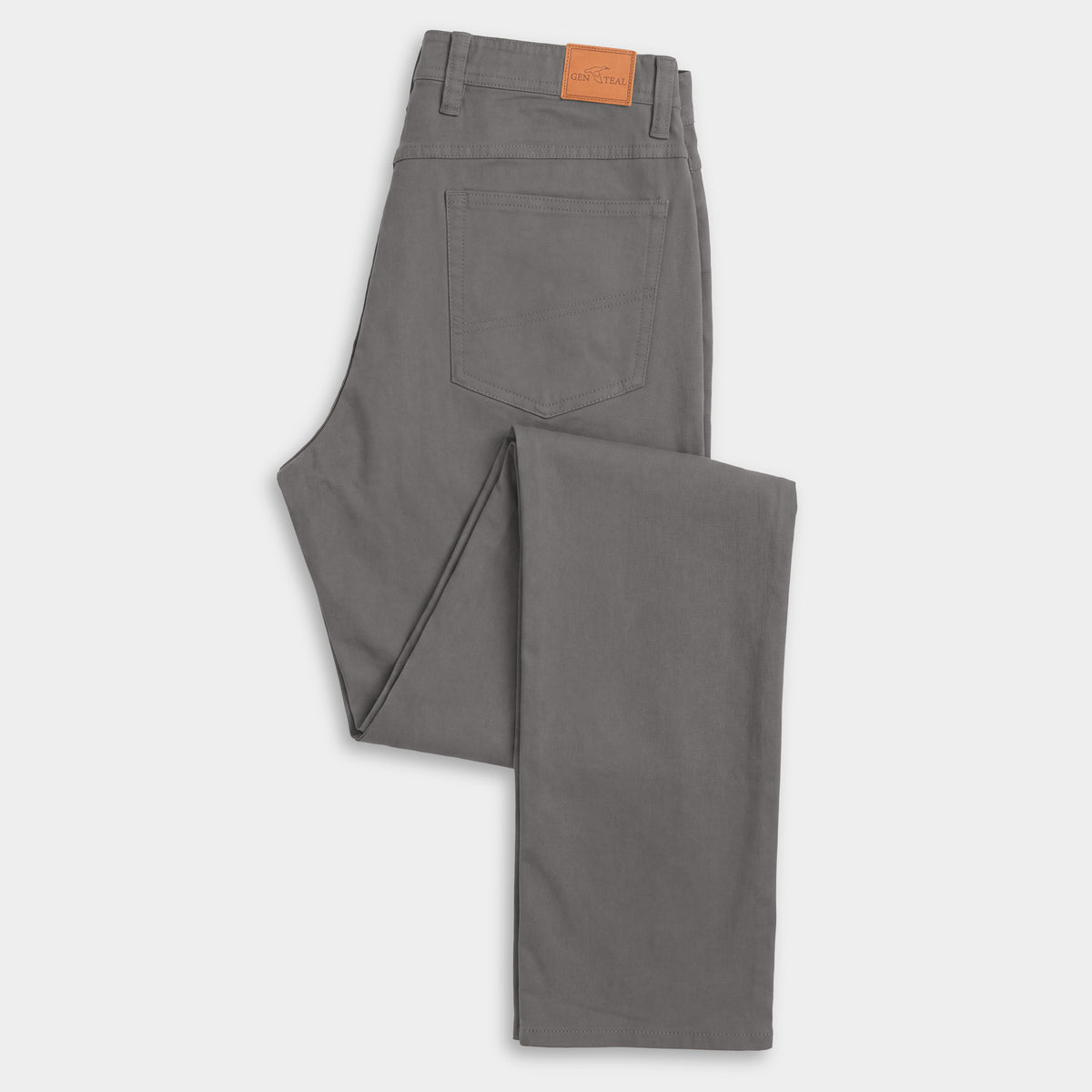 Charcoal Billings Five-Pocket Pant