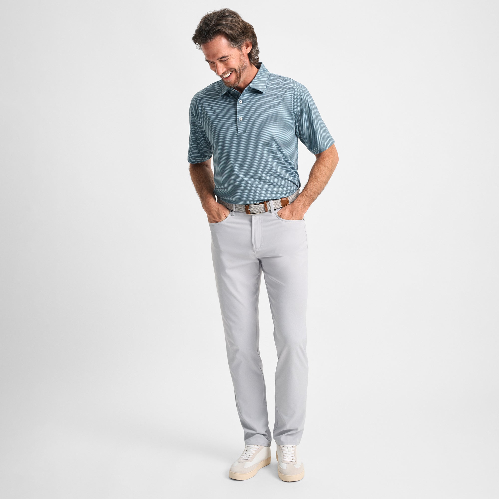 Graphite Clubhouse Stretch Five-Pocket Pant