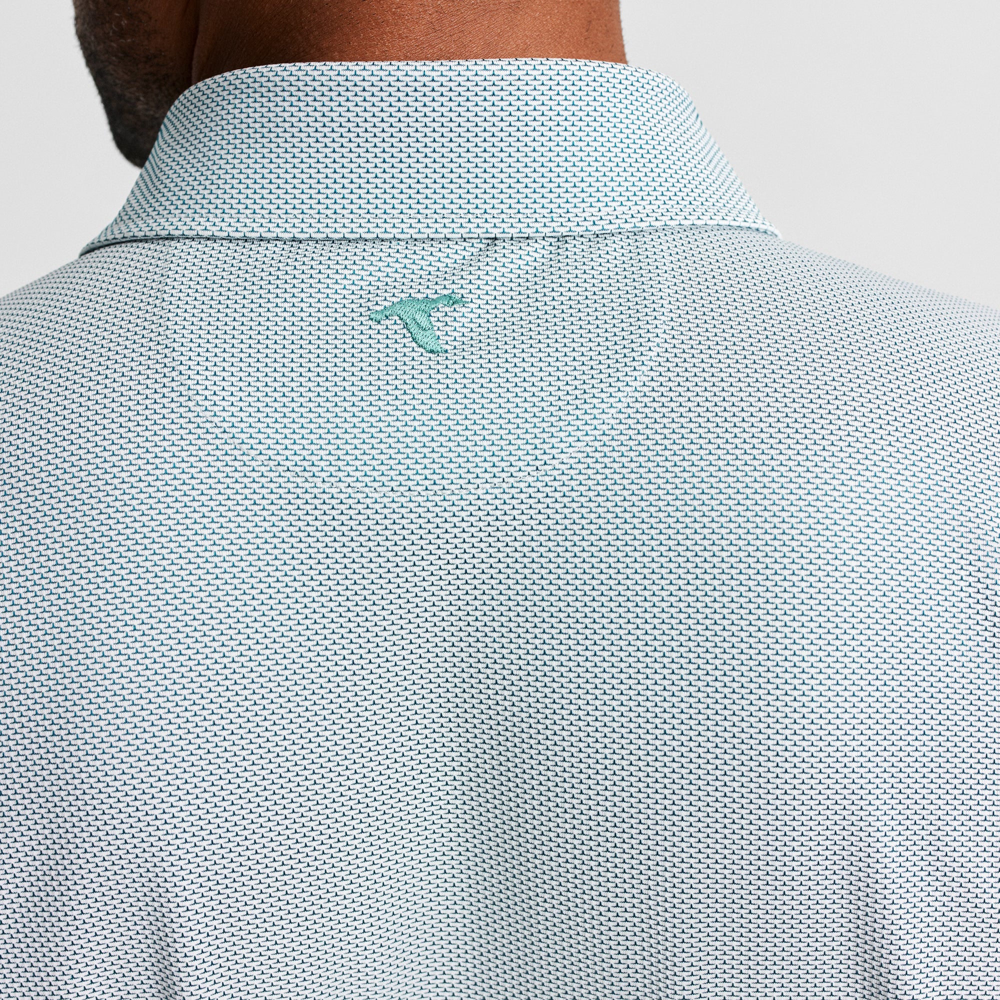 Brick Jacquard Polo