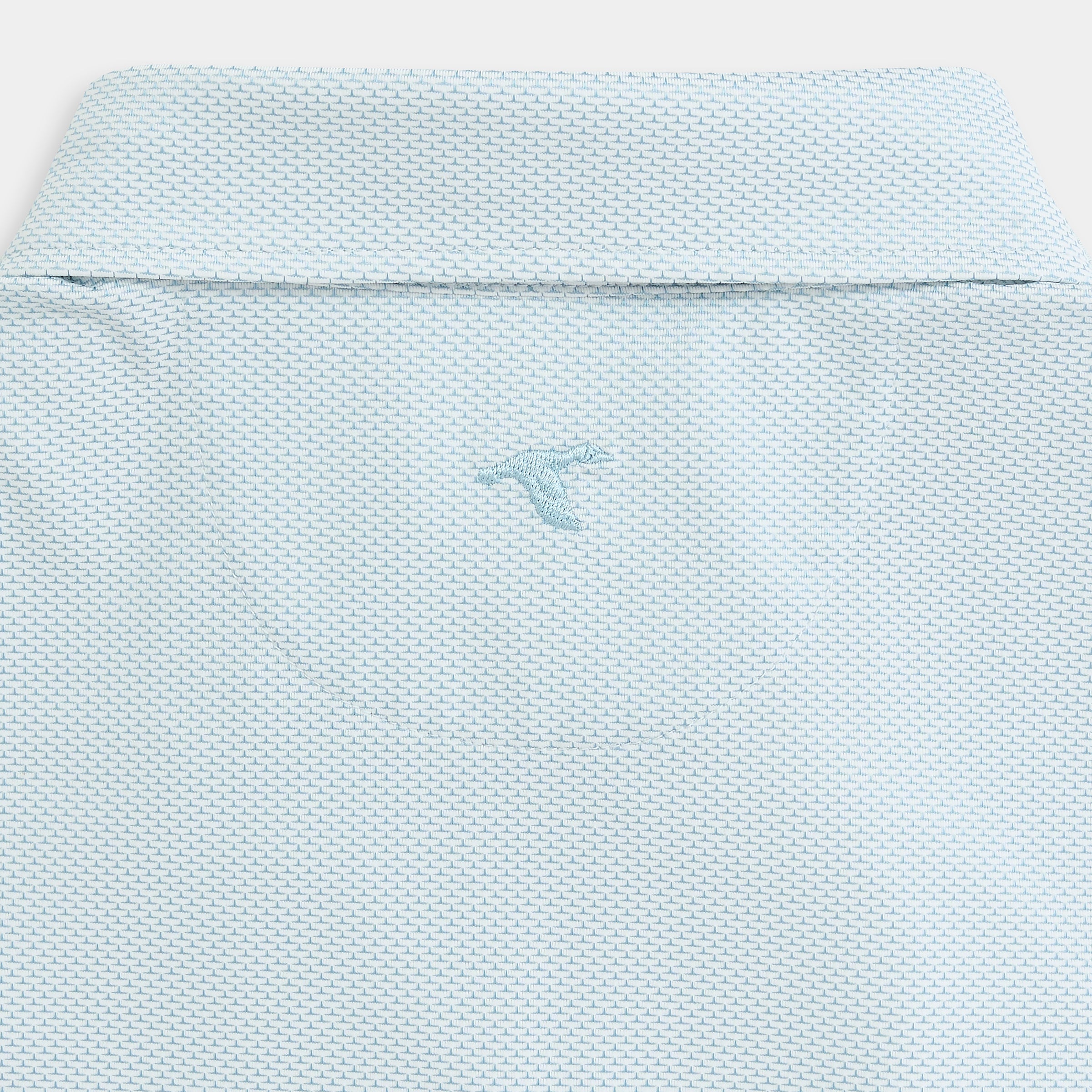 Brick Jacquard Polo