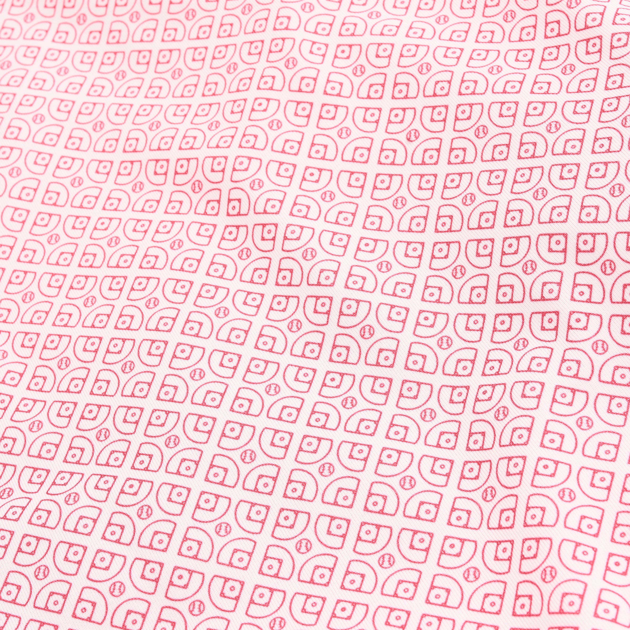 Diamonds Printed Performance Polo