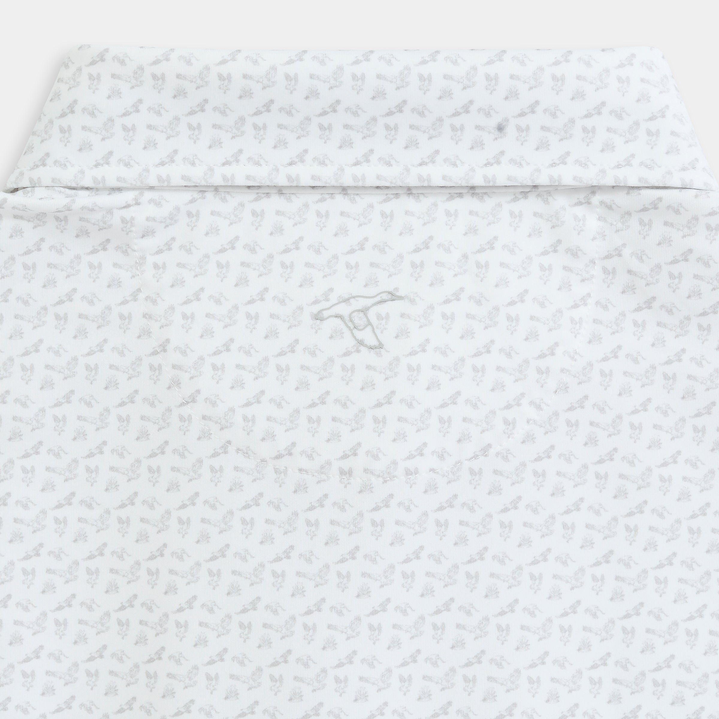 Glacial Birds of Prey Printed Performance Polo
