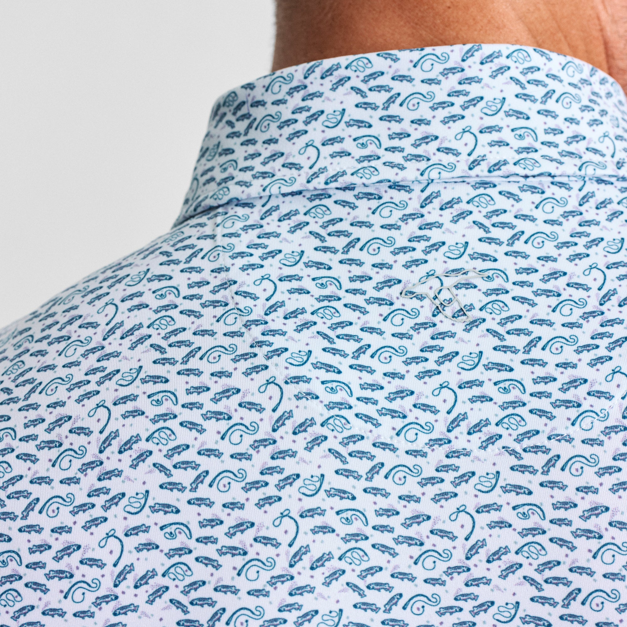 Cadet Catch and Release Printed Performance Polo