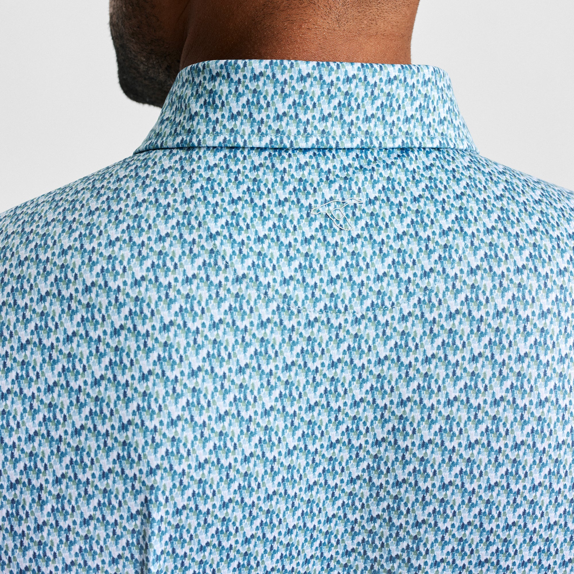 Ponderosa Pine Signature Printed Performance Polo