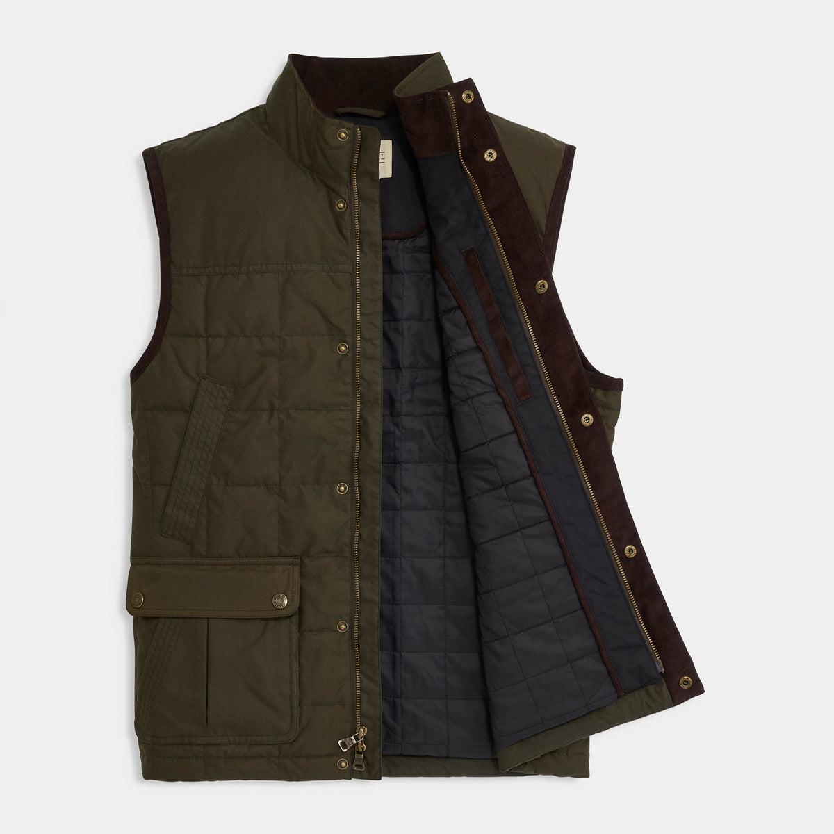 Merritt Waxed Cotton Vest