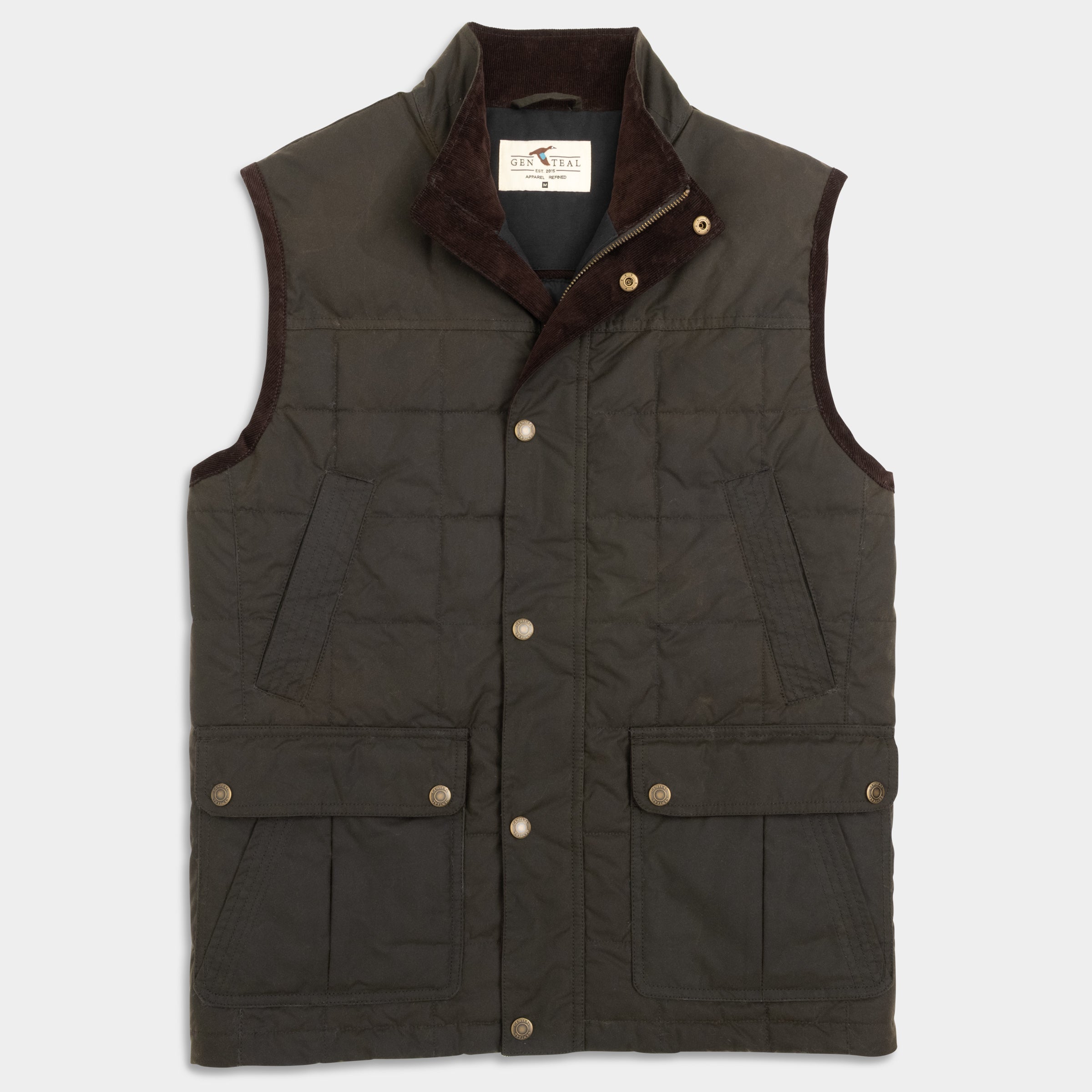 Merritt Waxed Cotton Vest