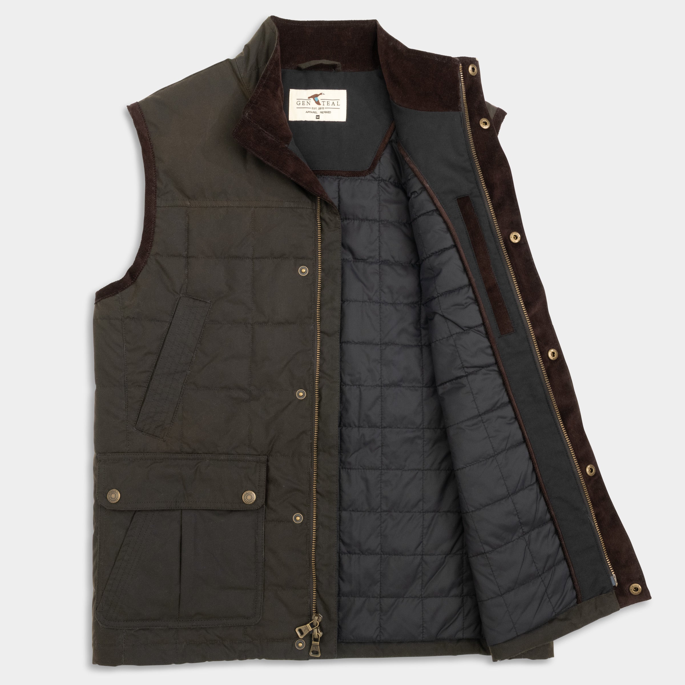 Merritt Waxed Cotton Vest