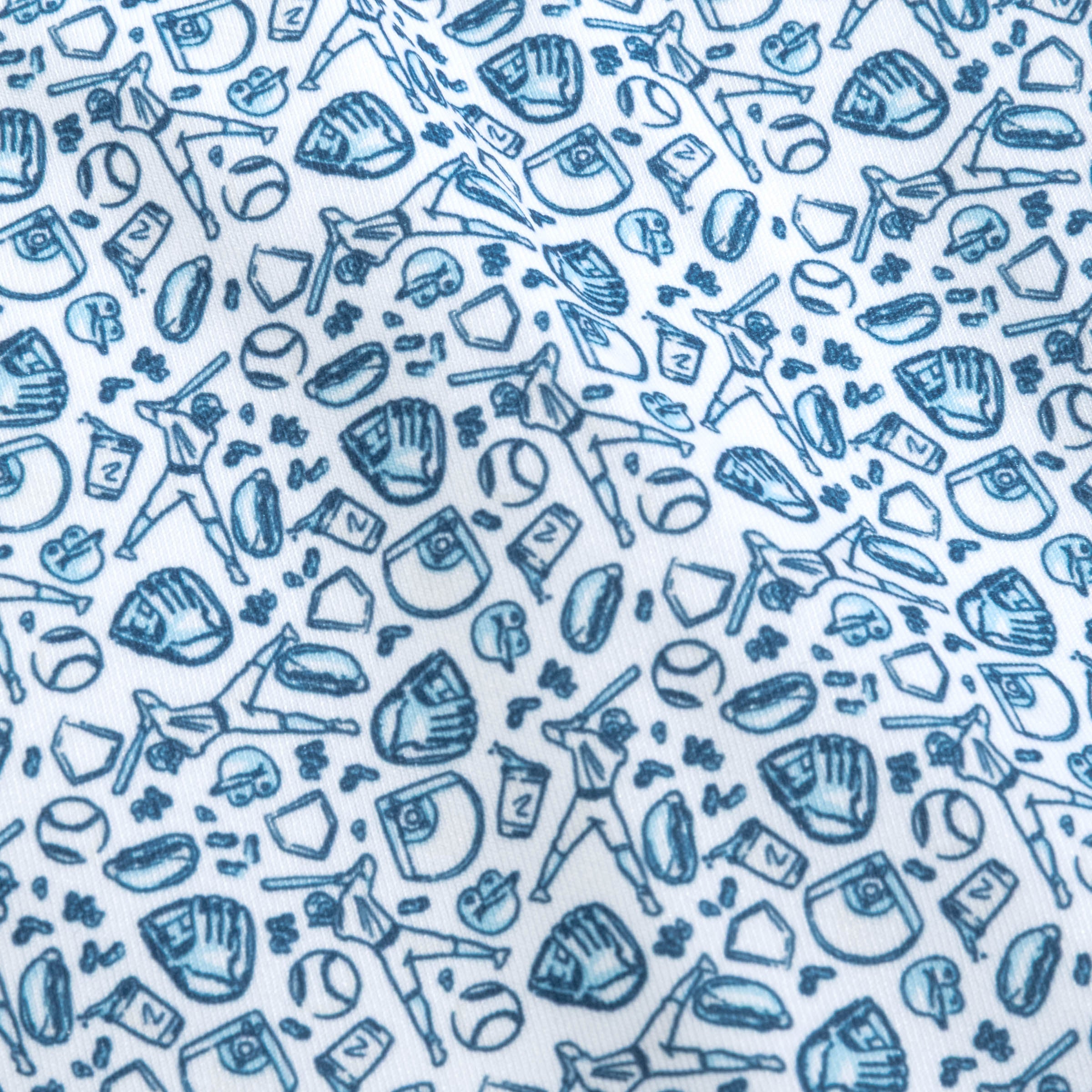 Illinois Fastball Printed Performance Polo