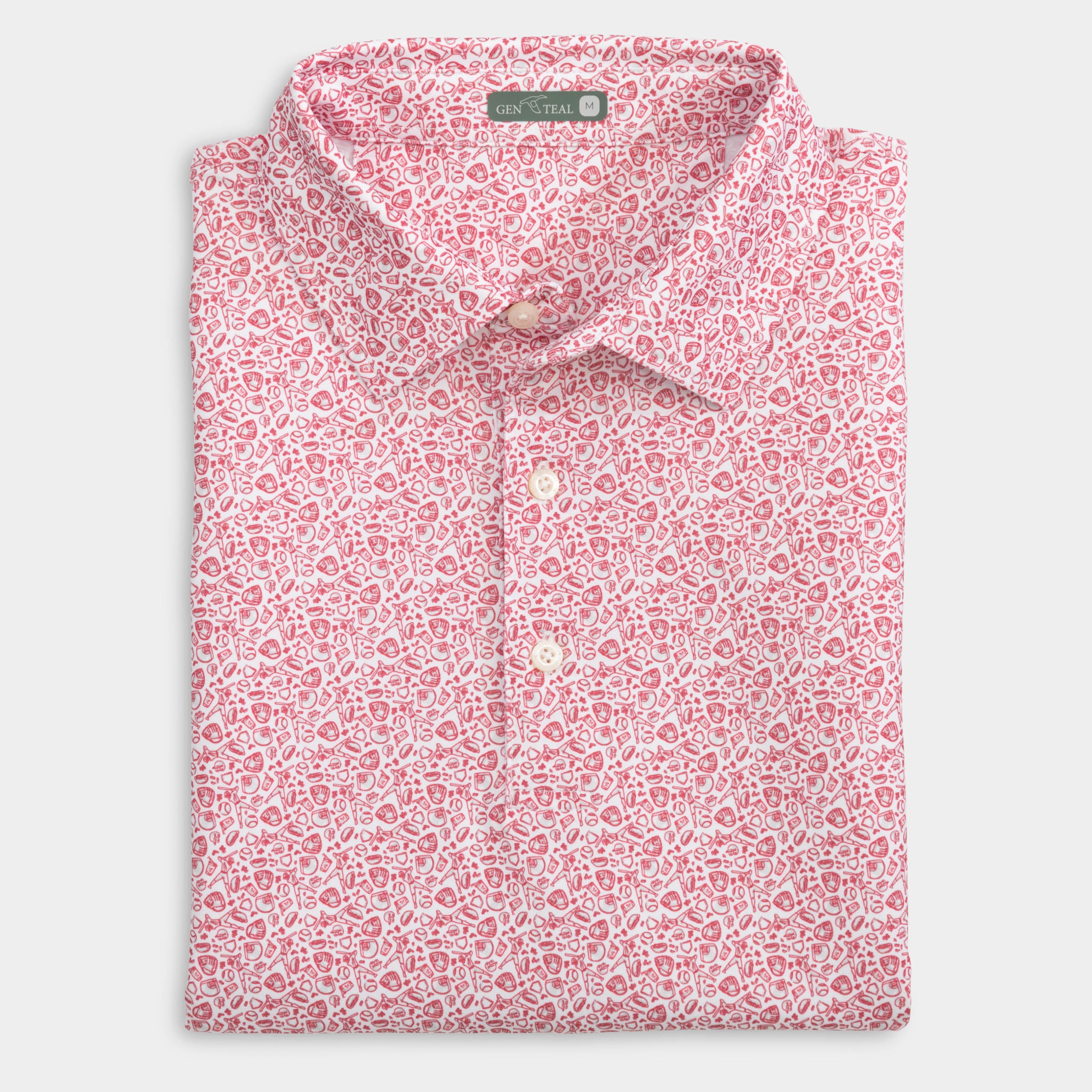 Fastball Printed Performance Polo