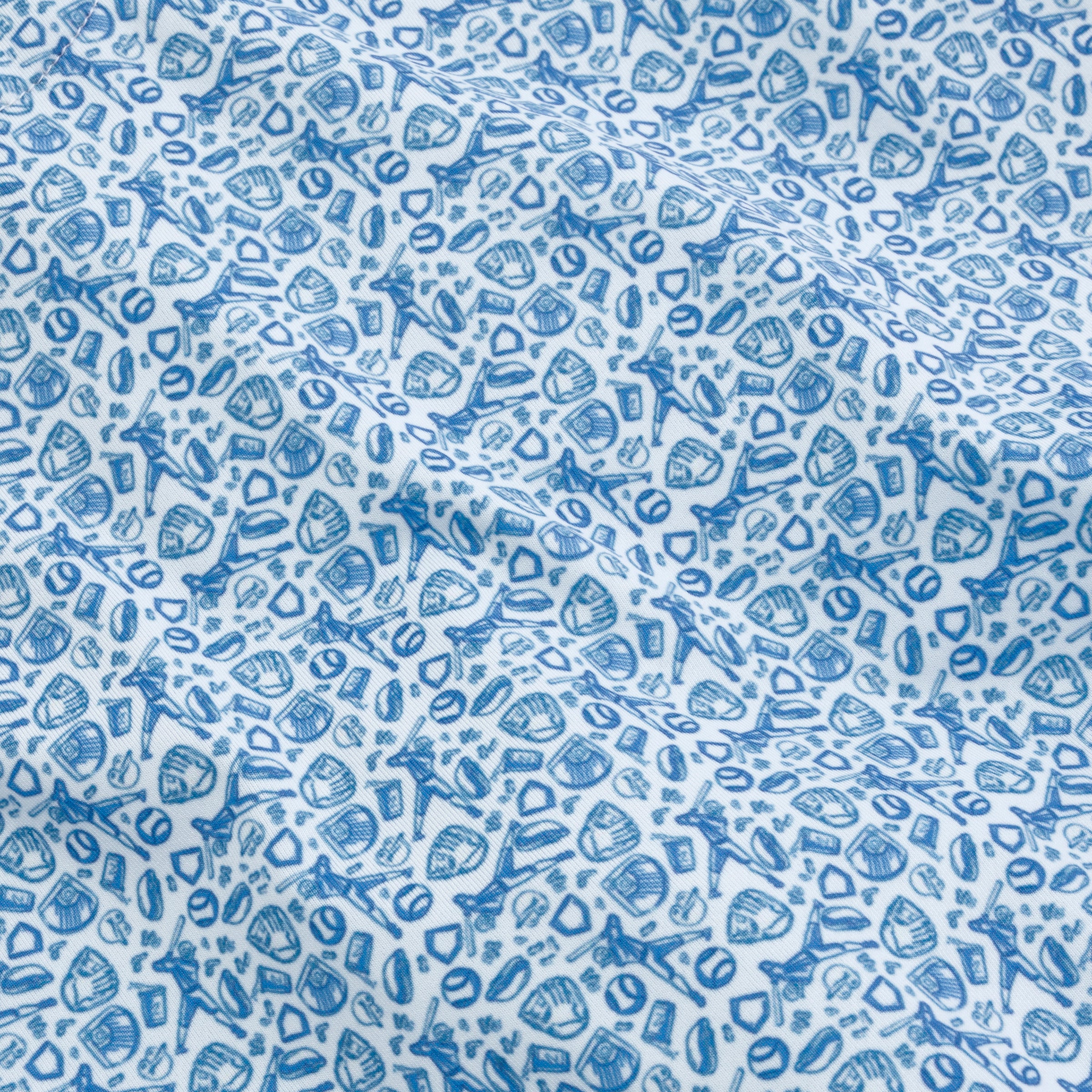 Kansas Fastball Printed Performance Polo