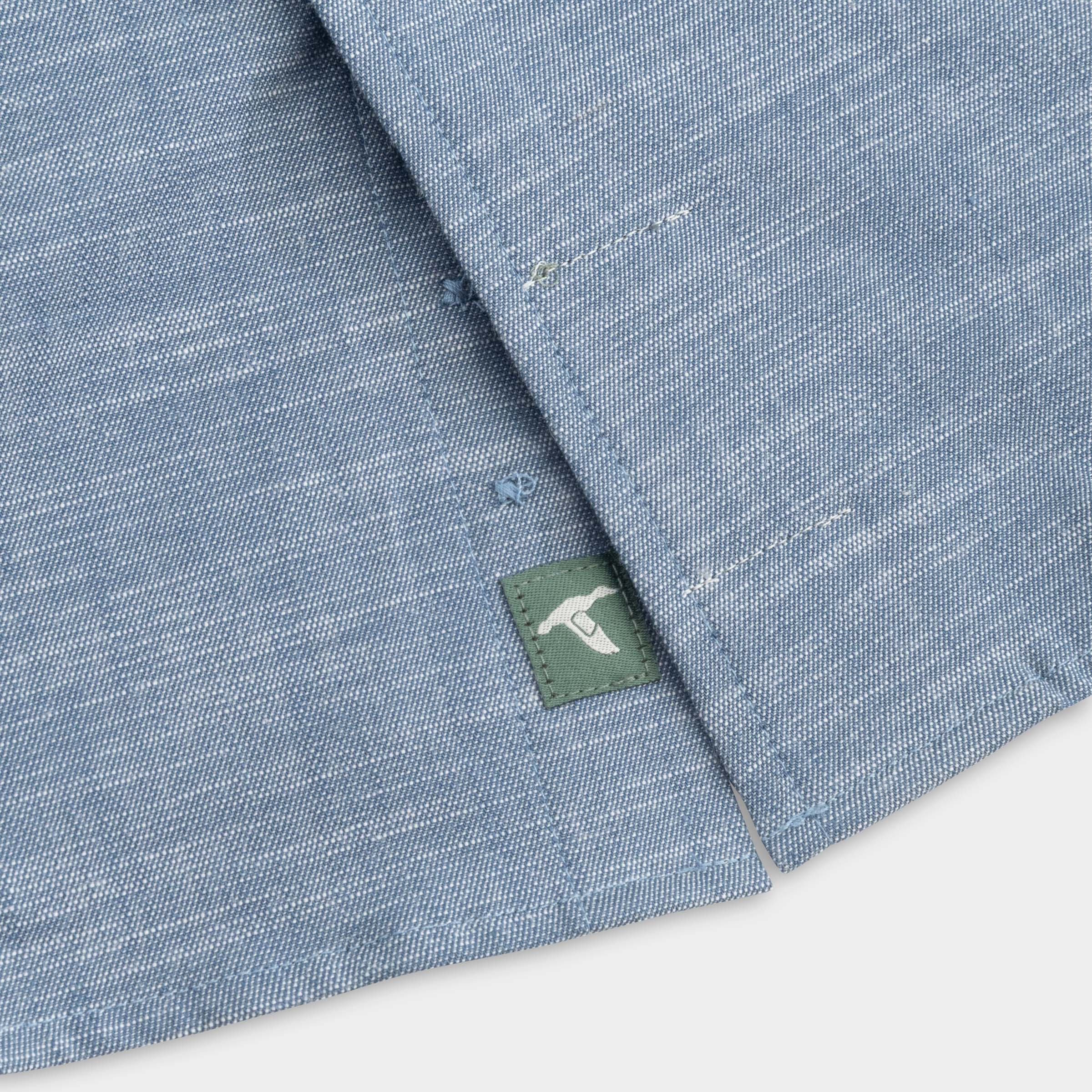 Parker Cotton/Tencel Short Sleeve Sport Shirt