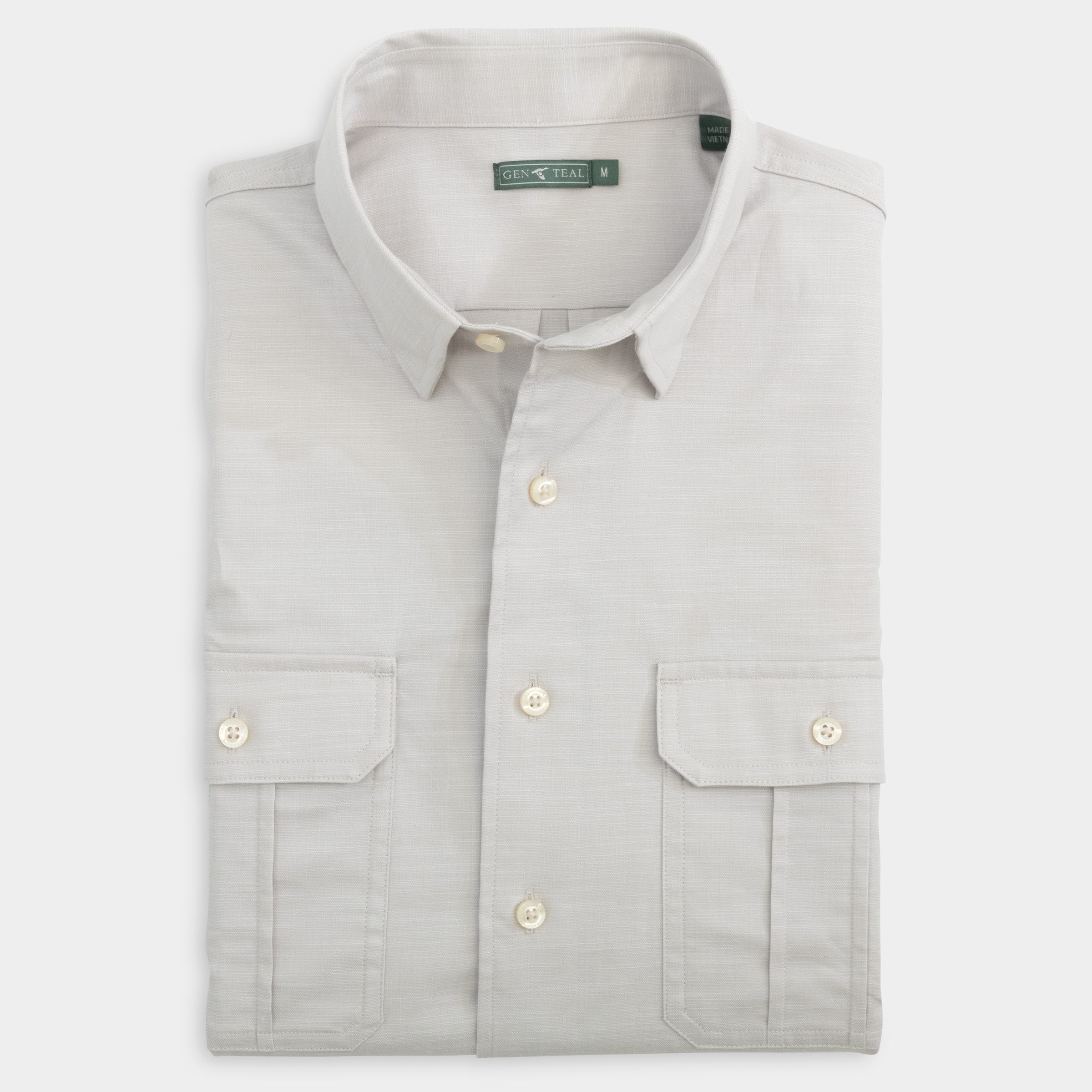 Parker Cotton/Tencel Short Sleeve Sport Shirt