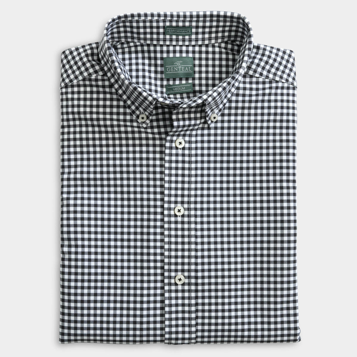 Gingham Performance Sport Shirt