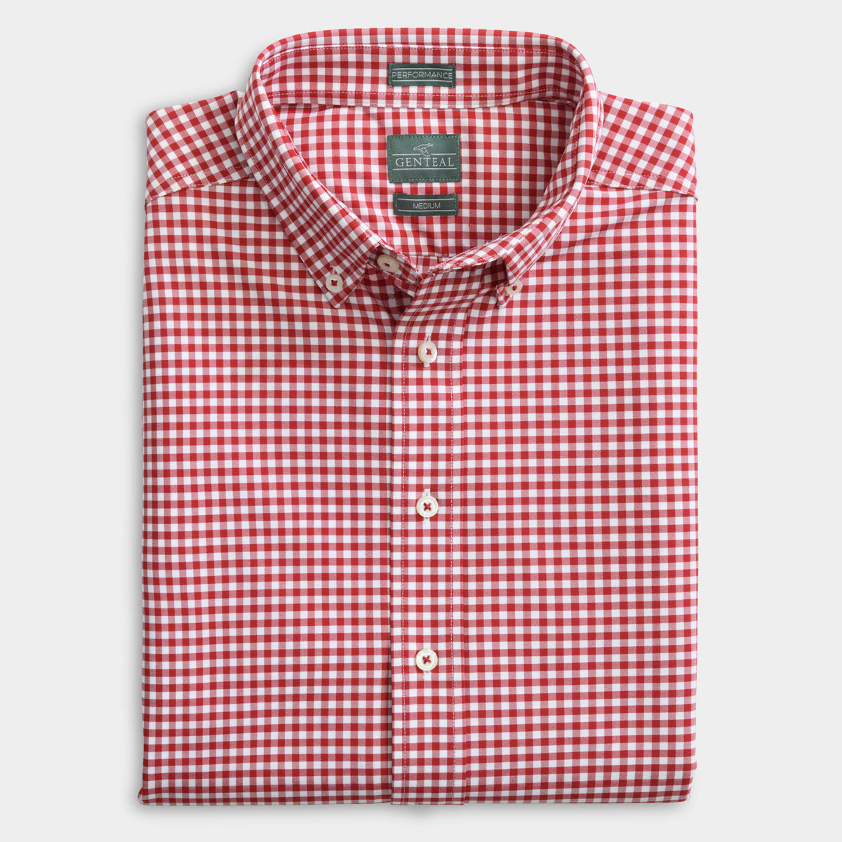 Gingham Performance Sport Shirt