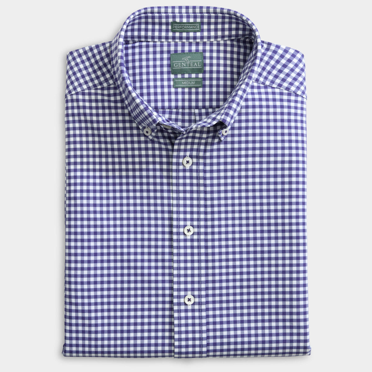 Gingham Performance Sport Shirt