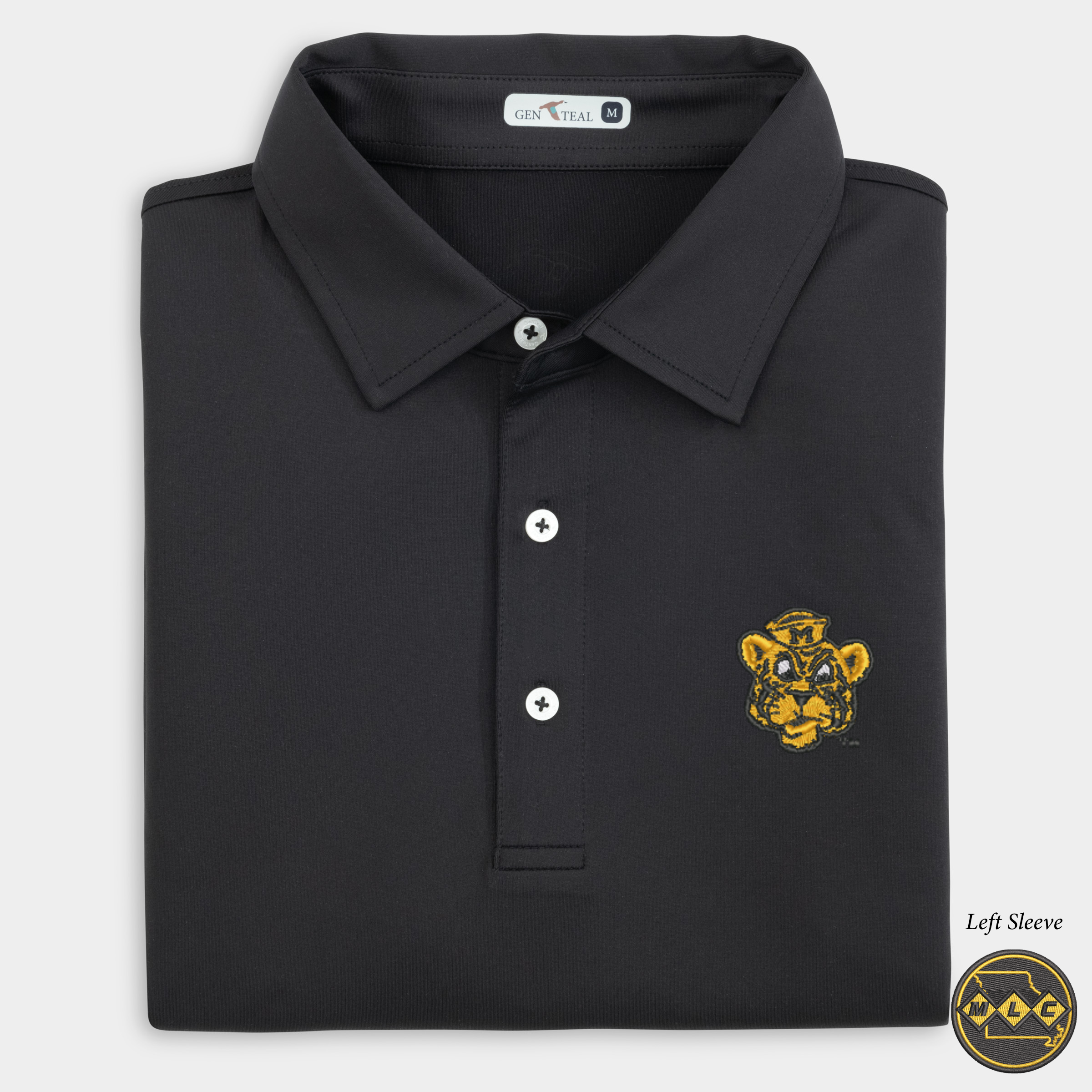 MLC Missouri Sailor Tiger Solid Performance Polo