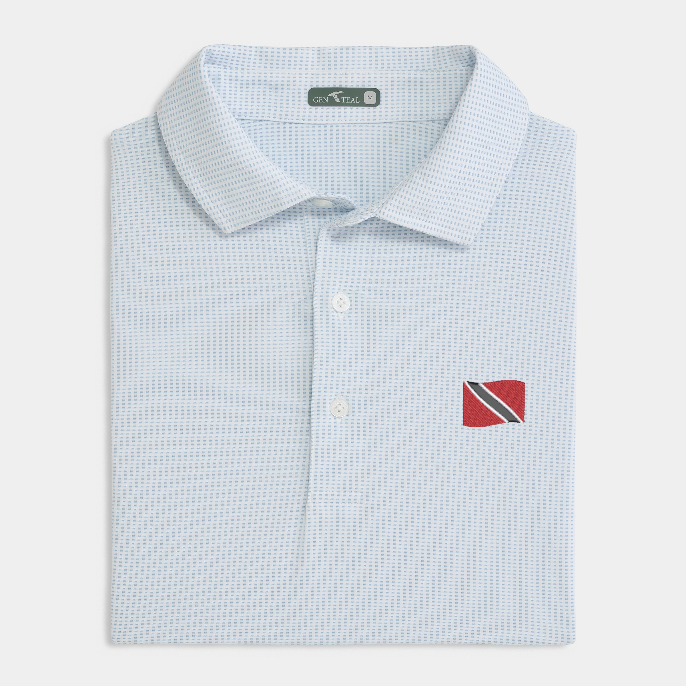 Trinidad and Tobago Jacquard Performance Polo