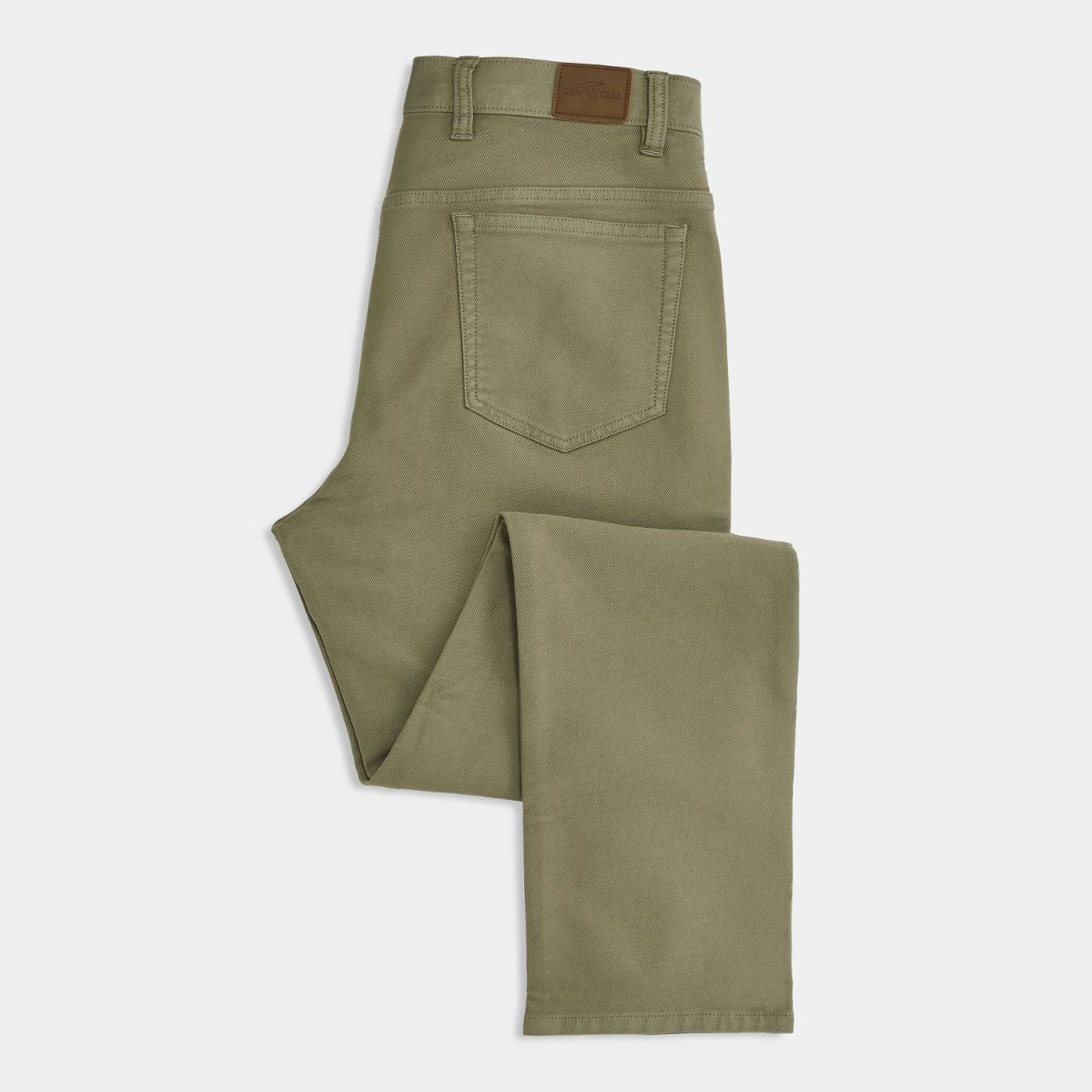 Olive Barlow Five-Pocket Pant