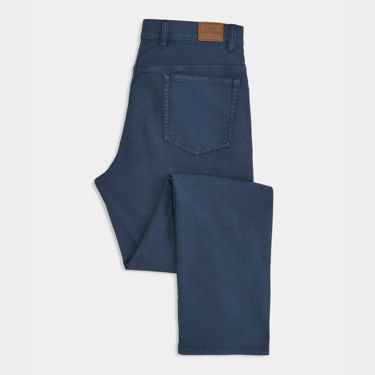 Navy Barlow Five-Pocket Pant