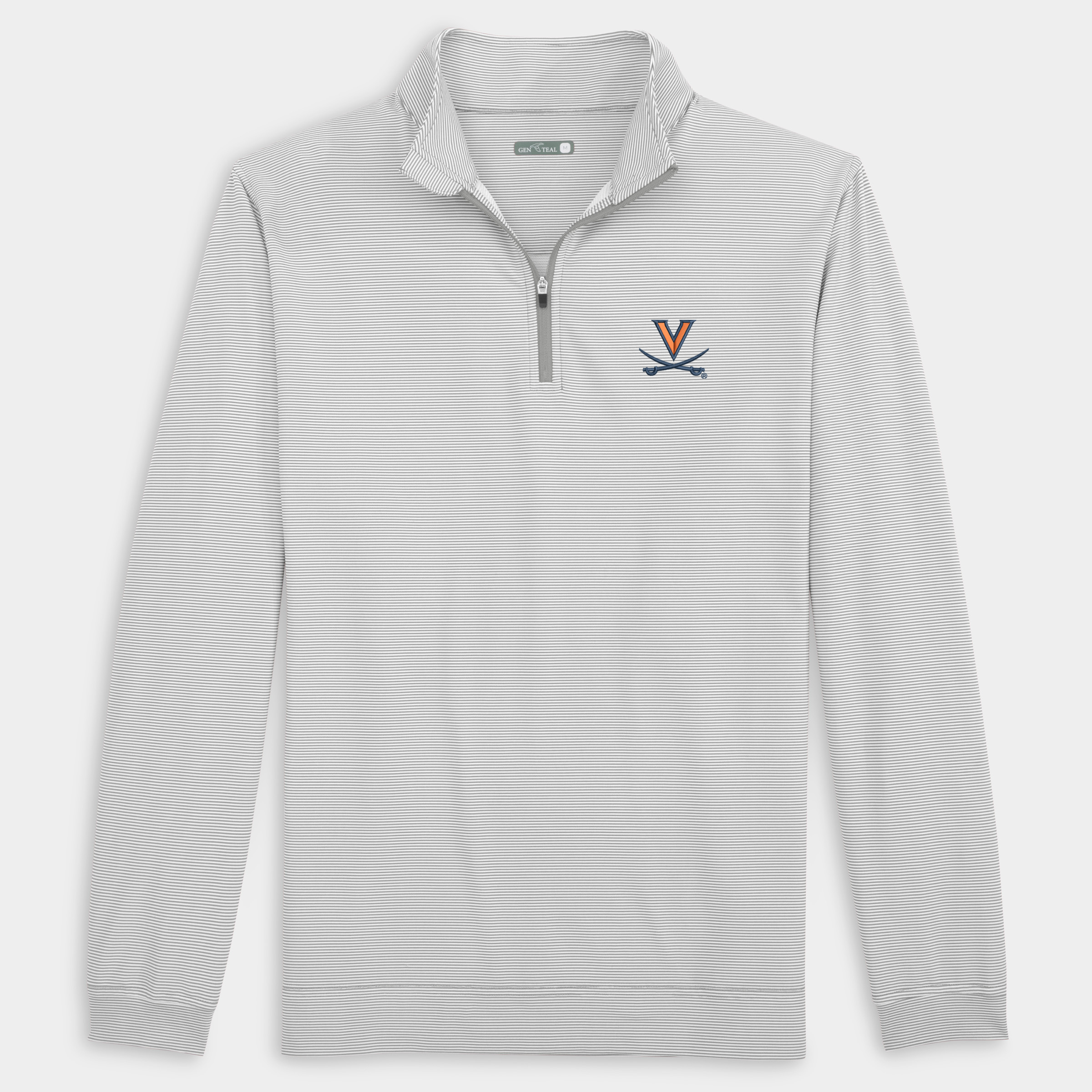 Virginia Pinstripe Venture Performance Quarter-Zip