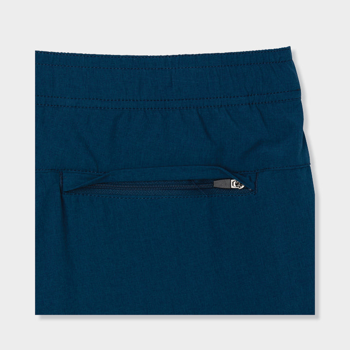 Men's Elastic Waist Shorts With Pockets