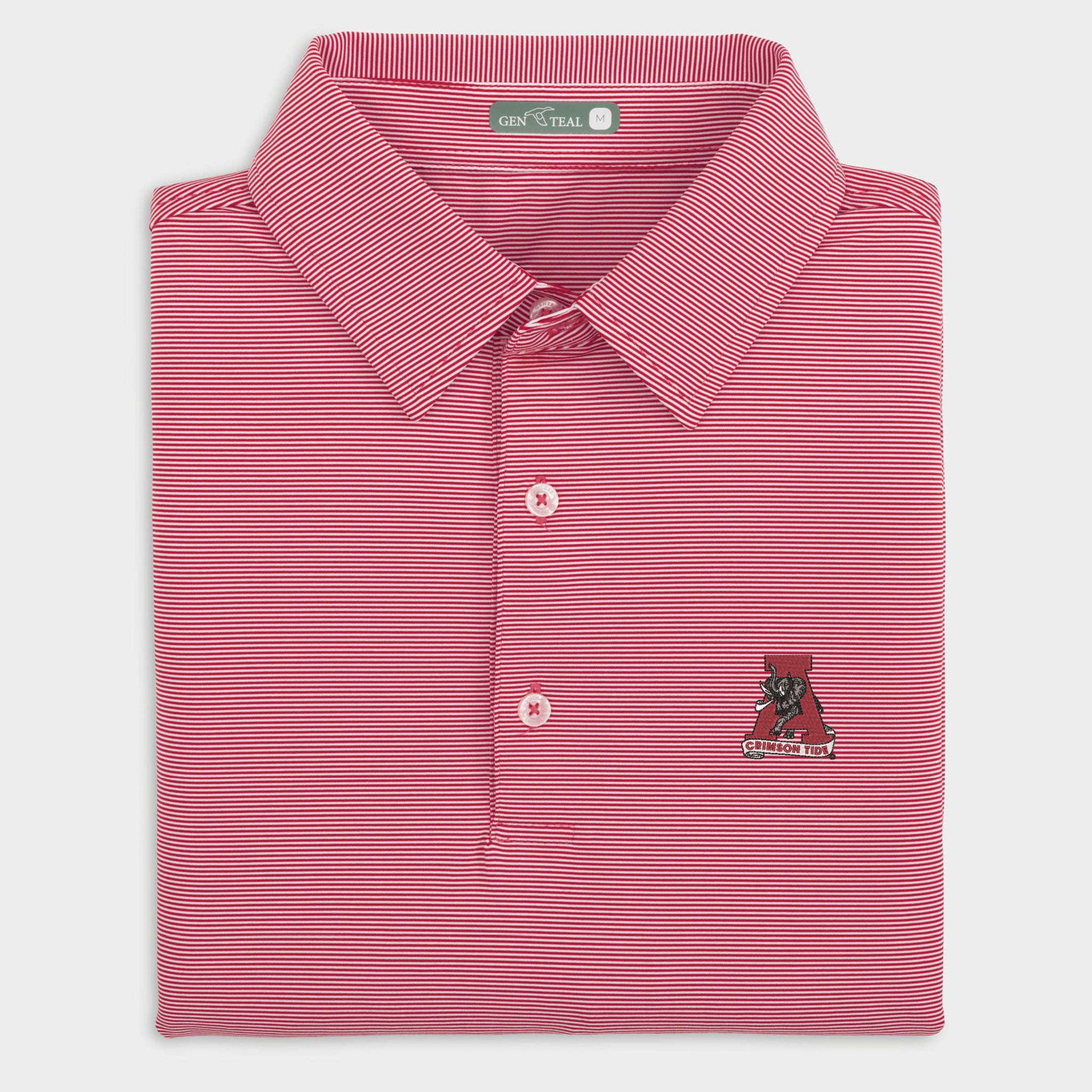 Alabama Vault Pinstripe Performance Polo