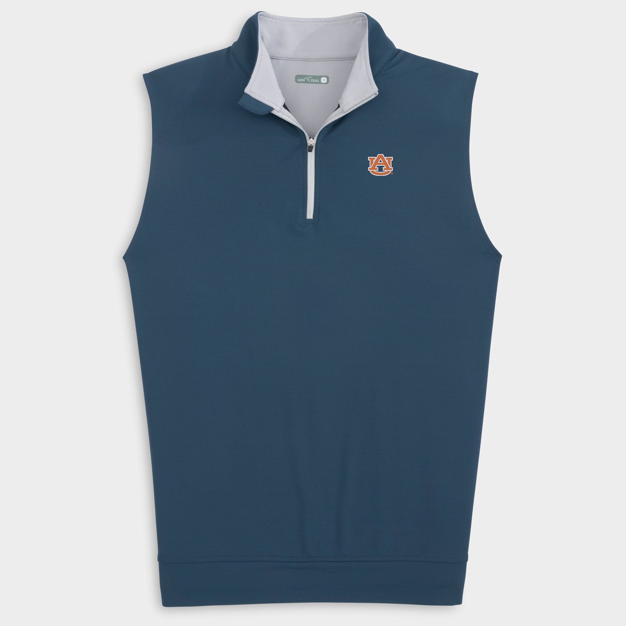 Auburn Venture Performance Quarter-Zip Vest-GenTeal Apparel