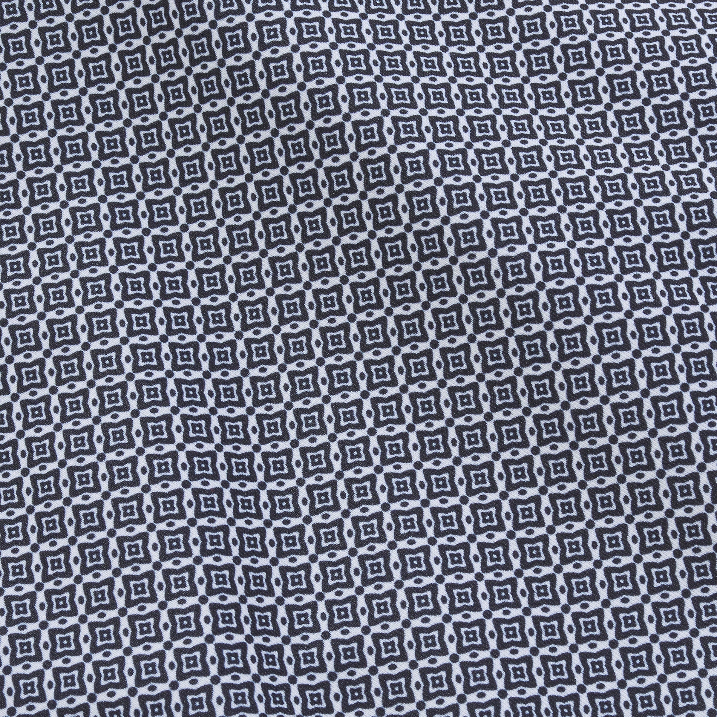 Memphis Diamond Lattice Printed Performance Polo