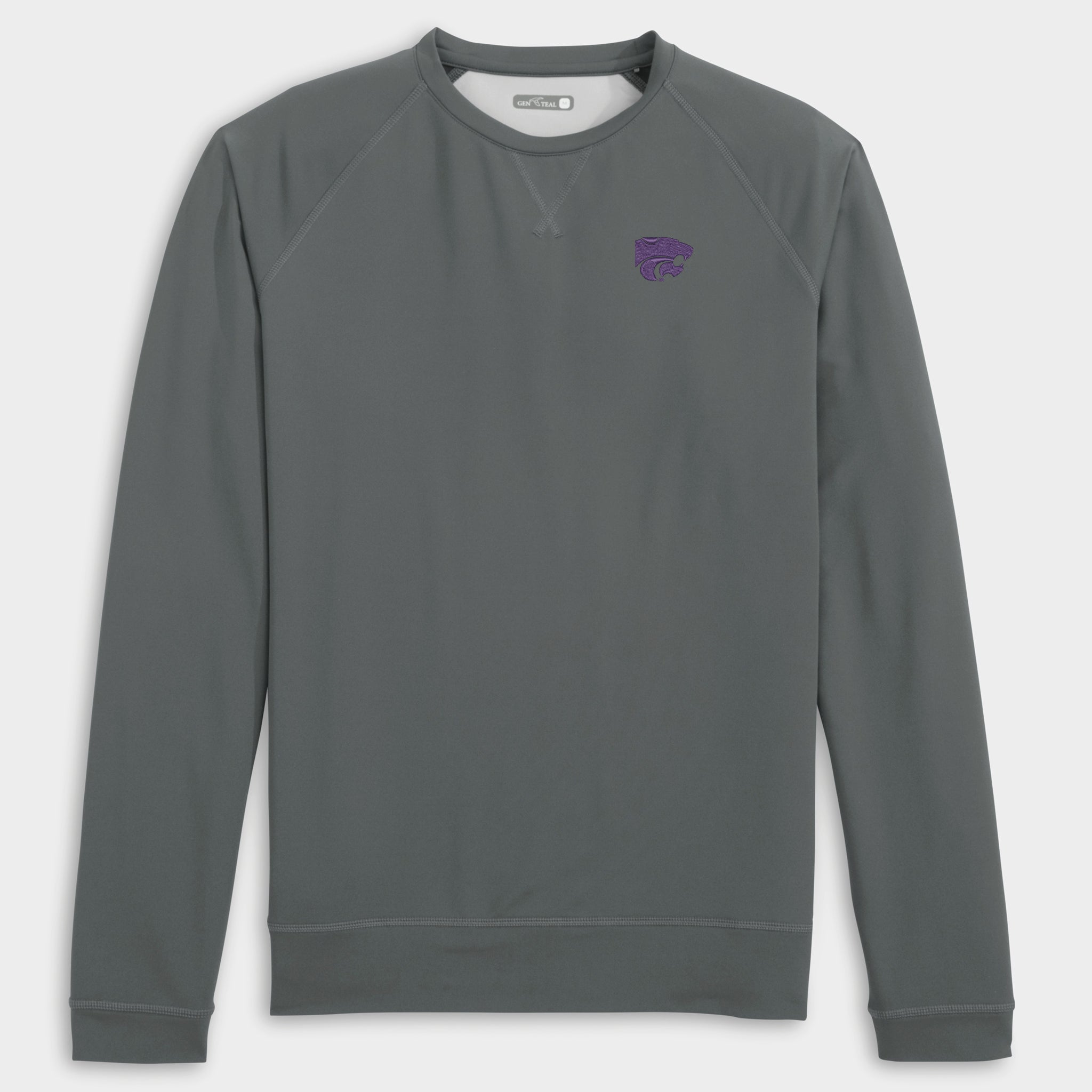 Kansas State Richmond Venture Performance Crewneck-GenTeal Apparel