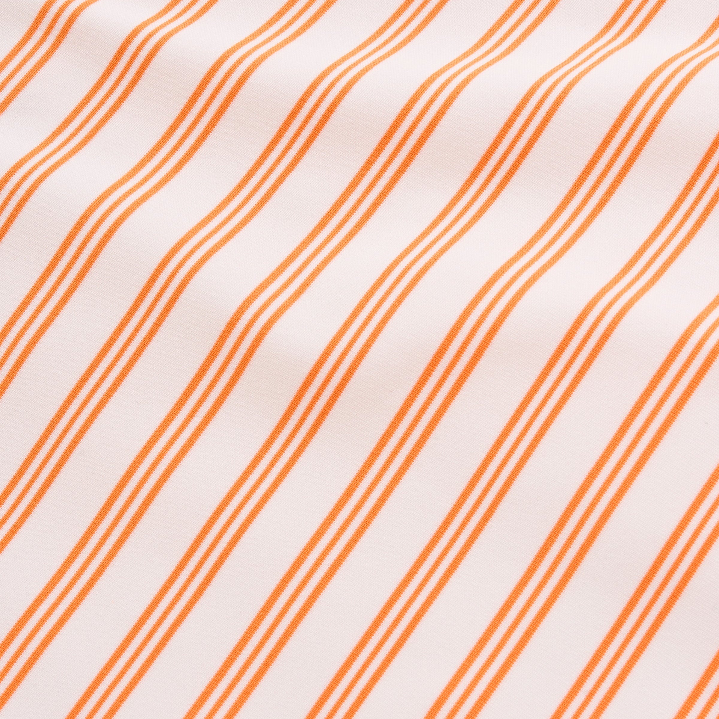 Orange and White Stripe