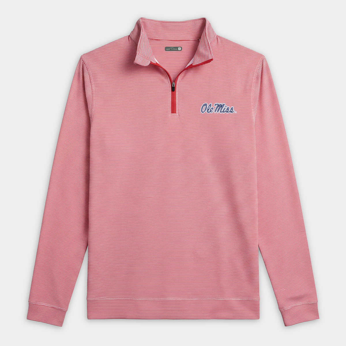 Ole Miss Pinstripe Venture Performance Quarter-Zip