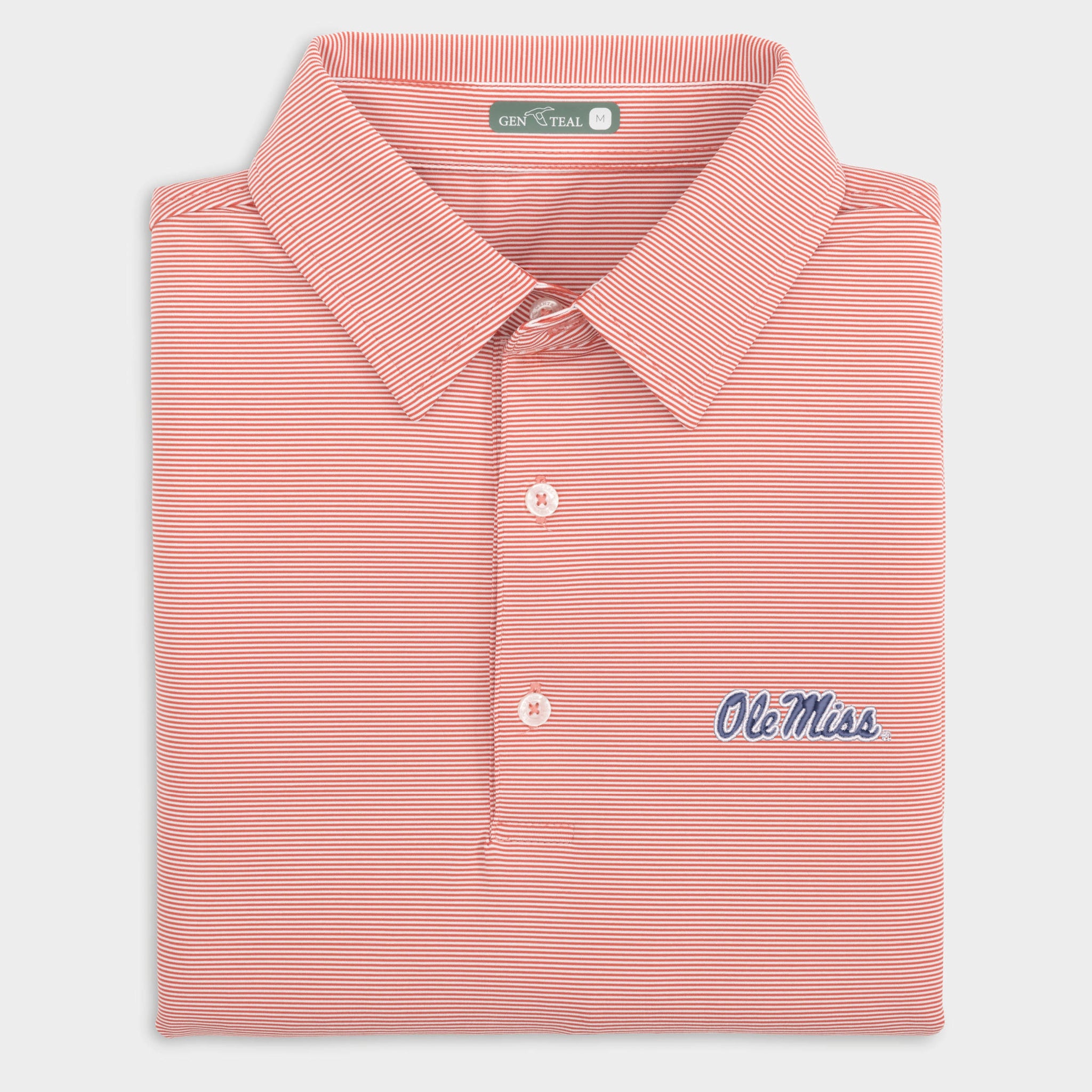 Ole Miss Pinstripe Performance Polo