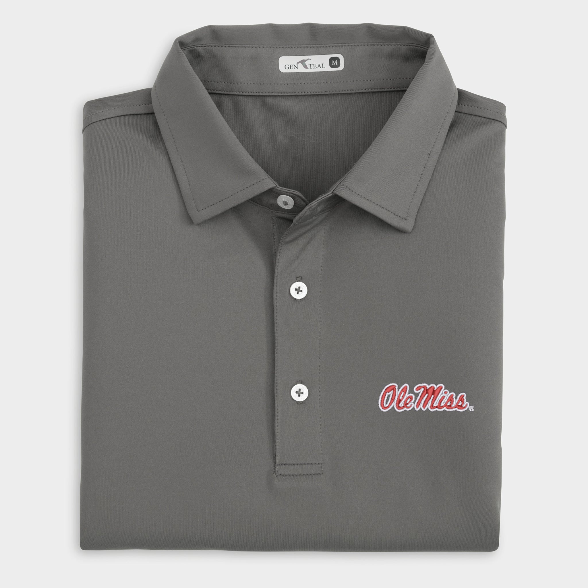 Ole Miss Solid Performance Polo